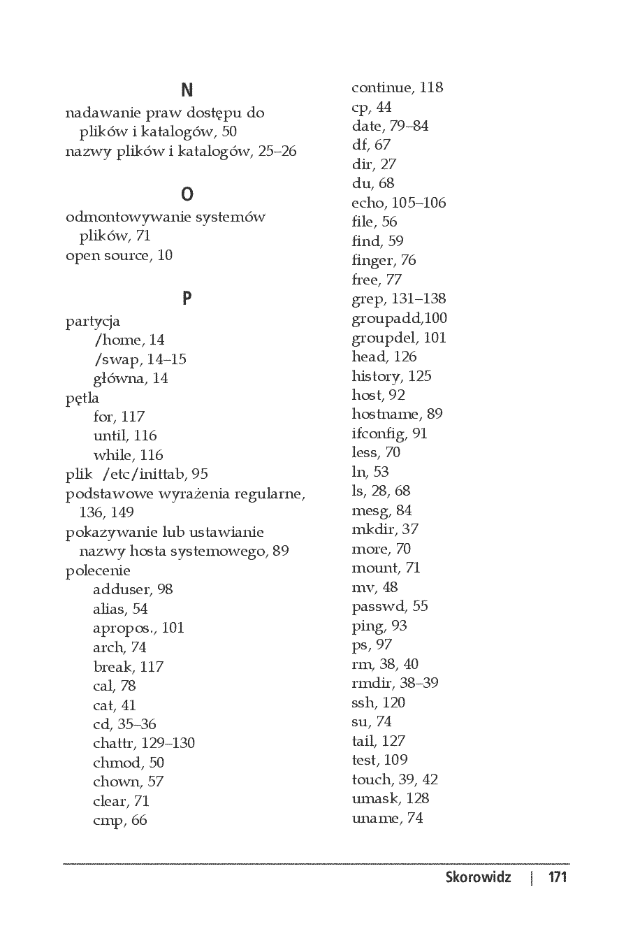Fragment „Linux. Komendy i polecenia. Wydanie IV rozszerzone” — strona 19 z 24