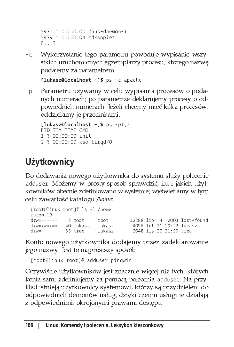 Fragment „Linux. Komendy i polecenia. Wydanie VI” — strona 12 z 18