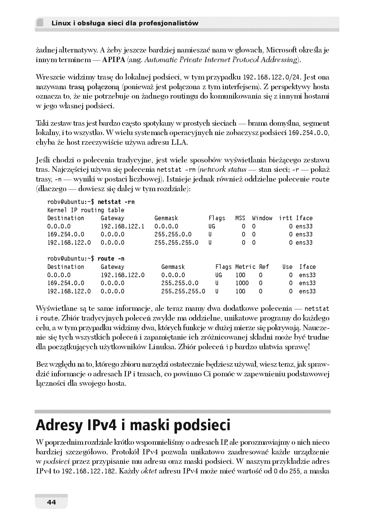 Fragment „Linux i obsługa sieci dla profesjonalistów. Konfiguracja i stosowanie bezpiecznych usług sieciowych” — strona 18 z 30