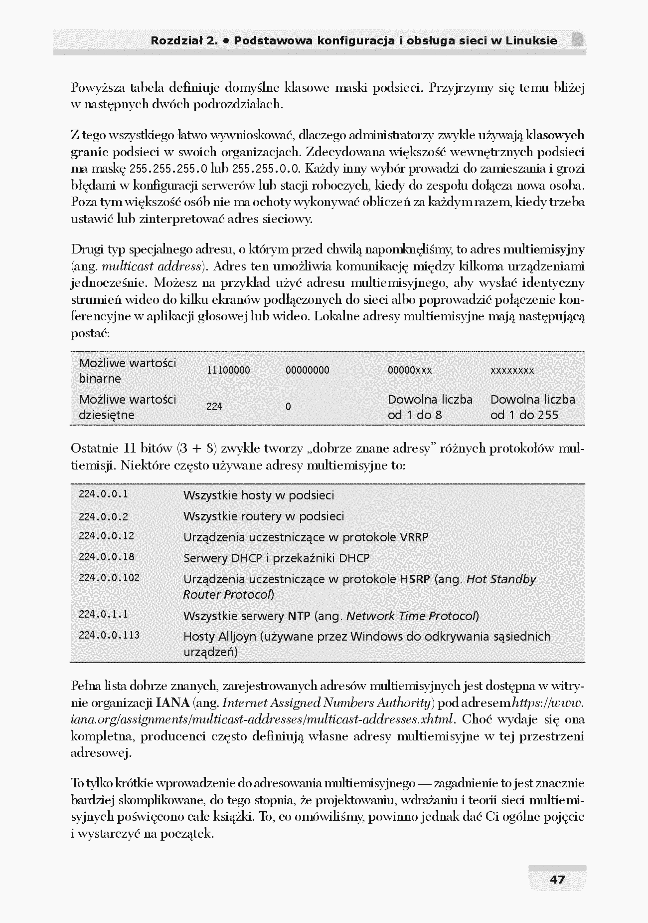 Fragment „Linux i obsługa sieci dla profesjonalistów. Konfiguracja i stosowanie bezpiecznych usług sieciowych” — strona 21 z 30