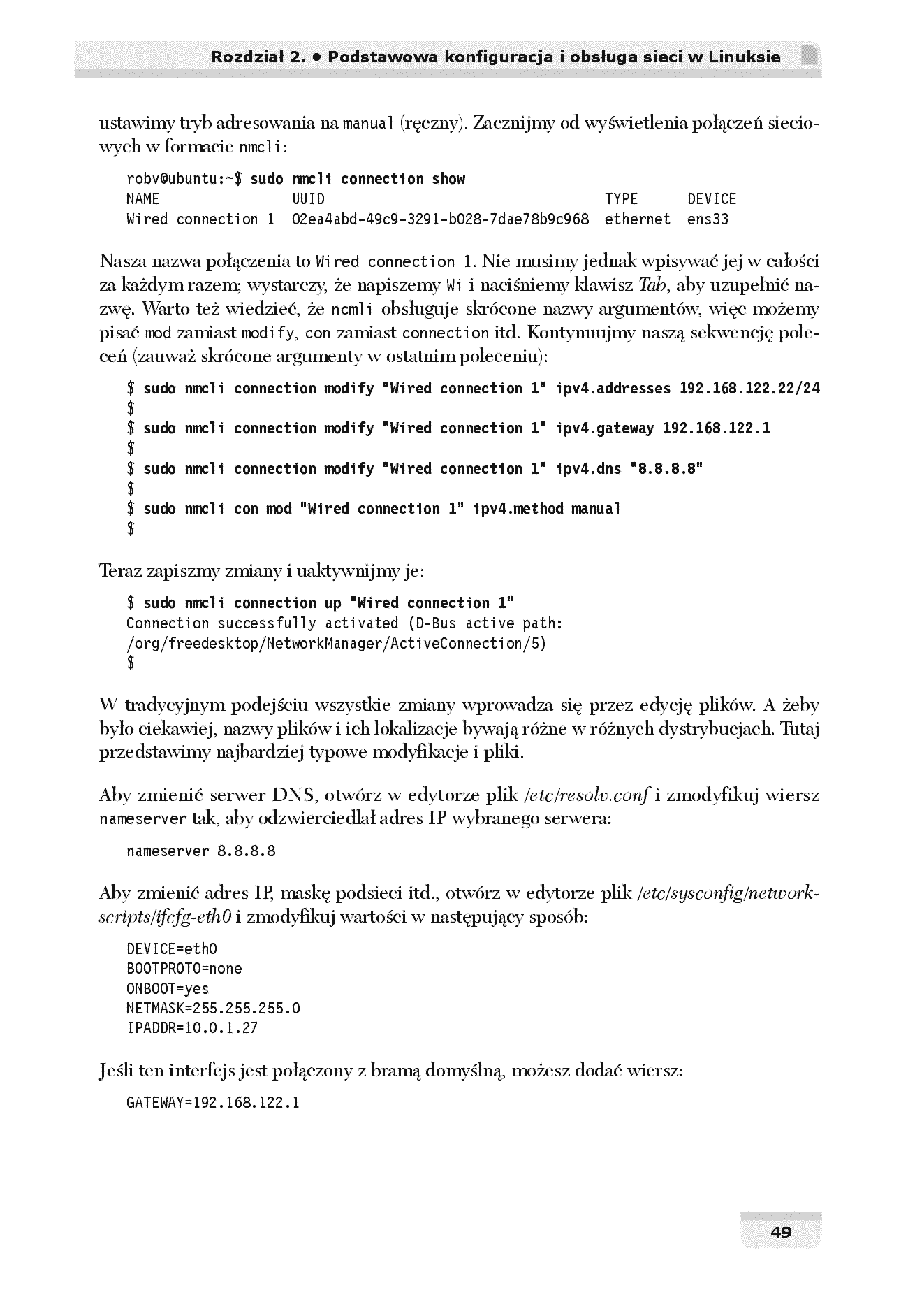 Fragment „Linux i obsługa sieci dla profesjonalistów. Konfiguracja i stosowanie bezpiecznych usług sieciowych” — strona 23 z 30