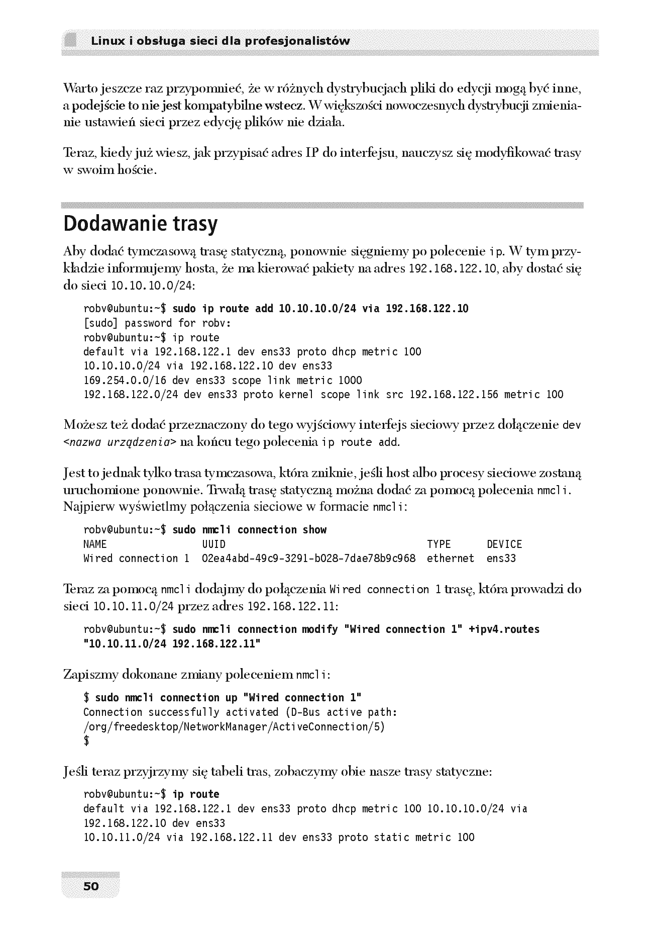 Fragment „Linux i obsługa sieci dla profesjonalistów. Konfiguracja i stosowanie bezpiecznych usług sieciowych” — strona 24 z 30