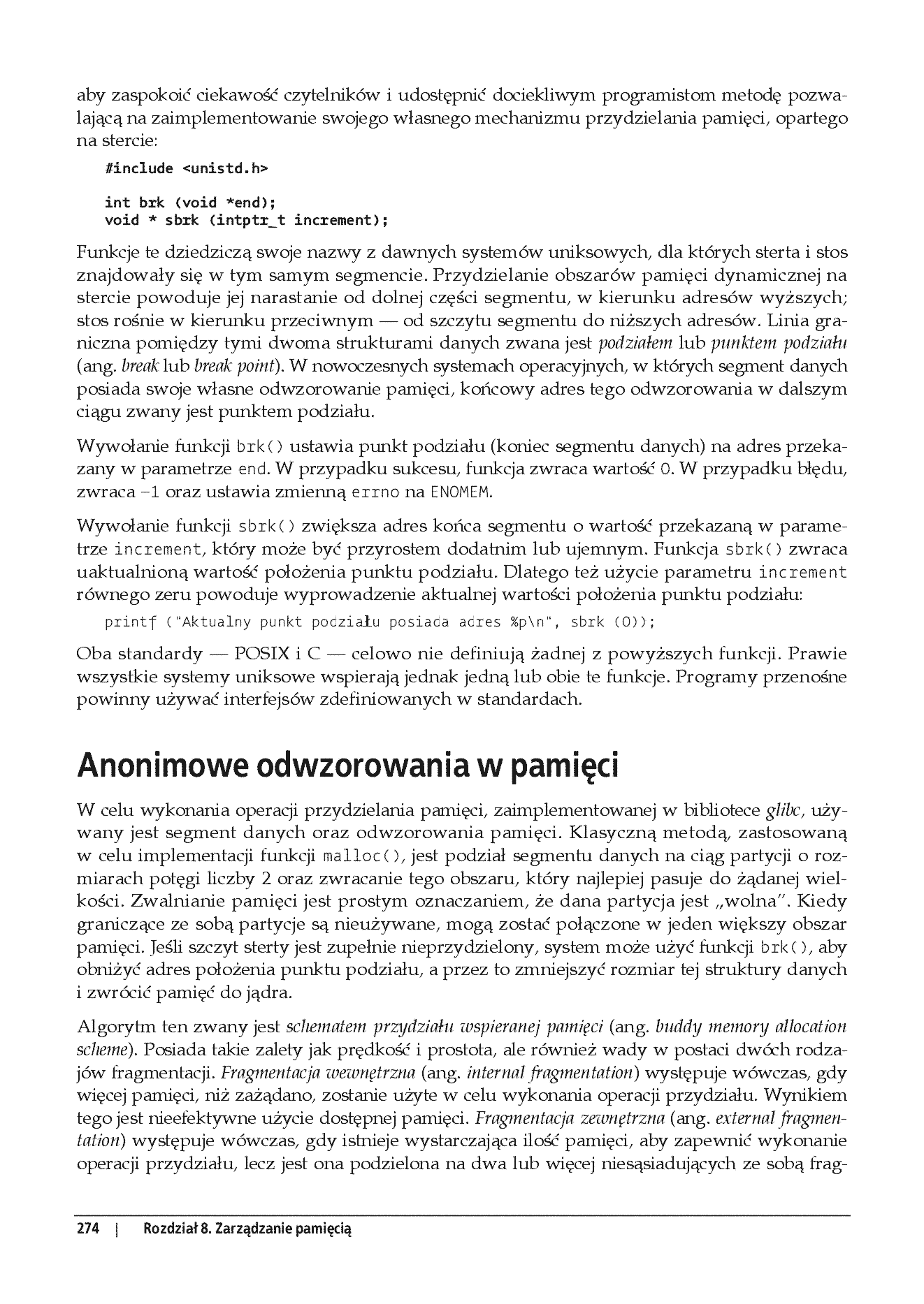 Fragment „Linux. Programowanie systemowe” — strona 19 z 30