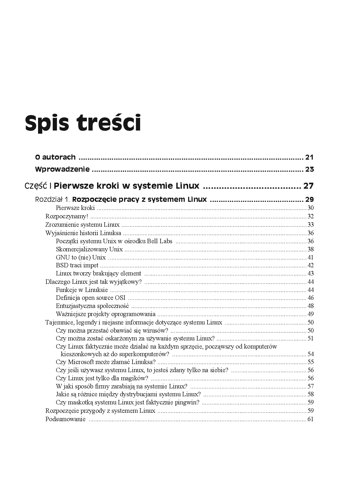 Fragment „Linux. Biblia. Edycja 2007” — strona 2 z 30