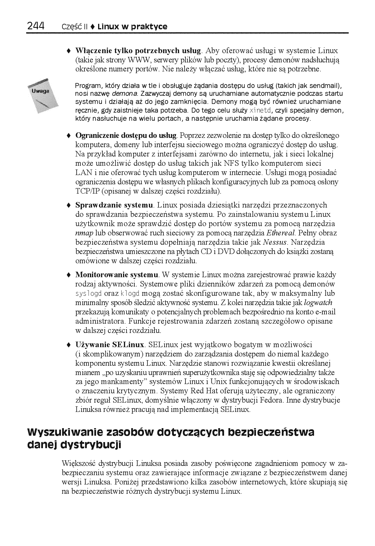 Fragment „Linux. Biblia. Edycja 2007” — strona 18 z 30