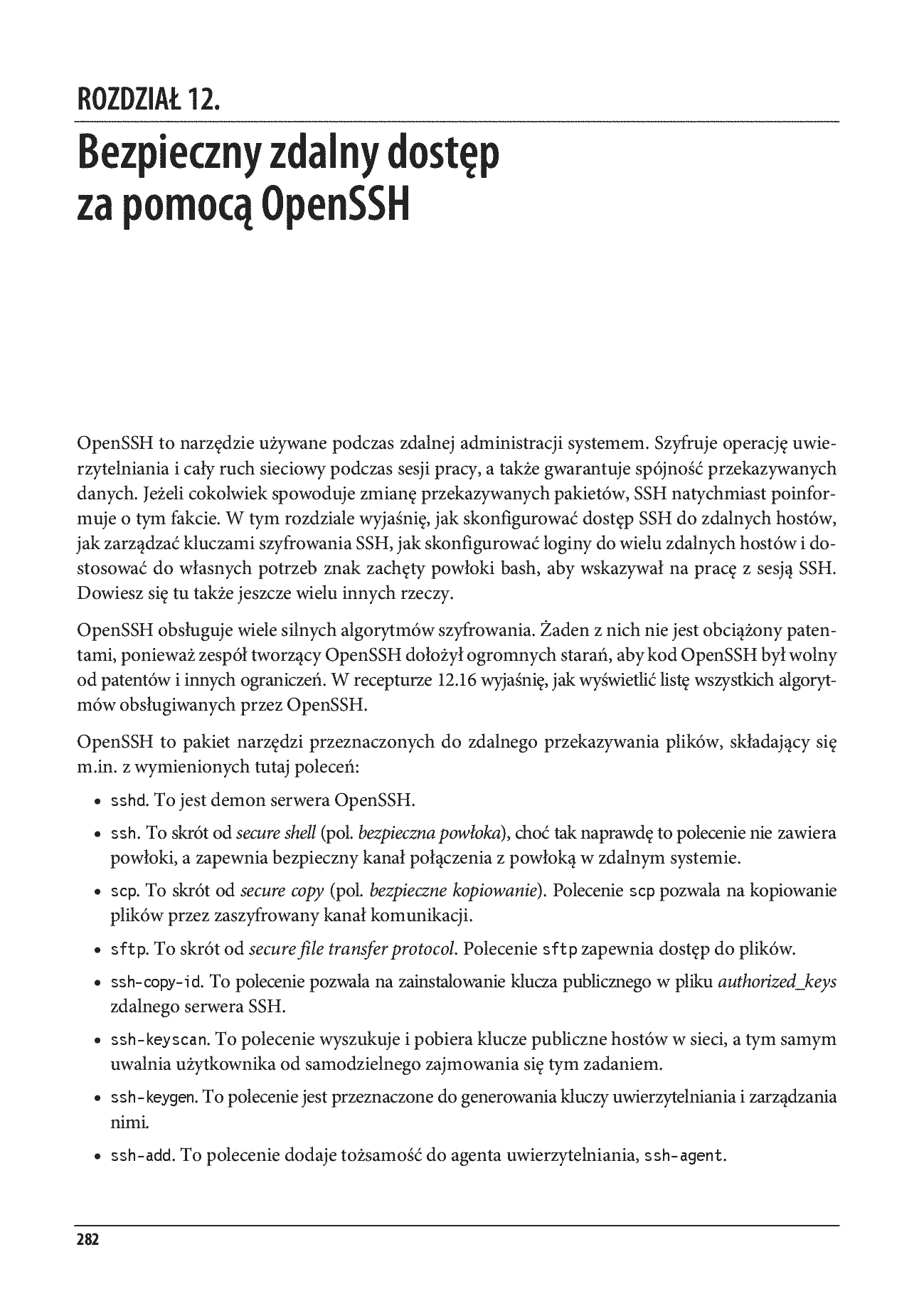 Fragment „Linux. Receptury. Najważniejsze umiejętności użytkownika i administratora. Wydanie II” — strona 14 z 30