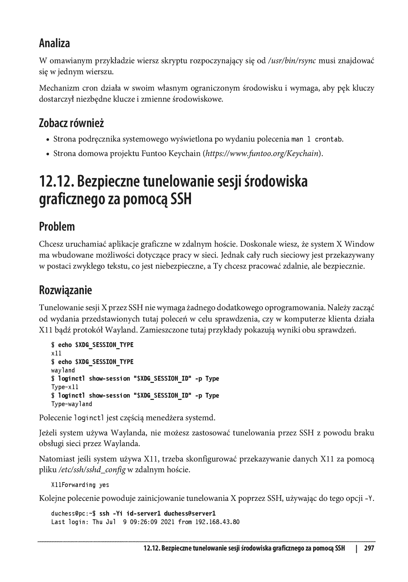 Fragment „Linux. Receptury. Najważniejsze umiejętności użytkownika i administratora. Wydanie II” — strona 29 z 30