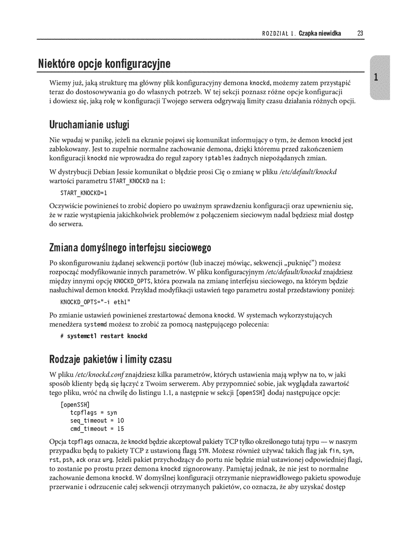 Fragment „Linux Server. Bezpieczeństwo i ochrona sieci” — strona 11 z 24