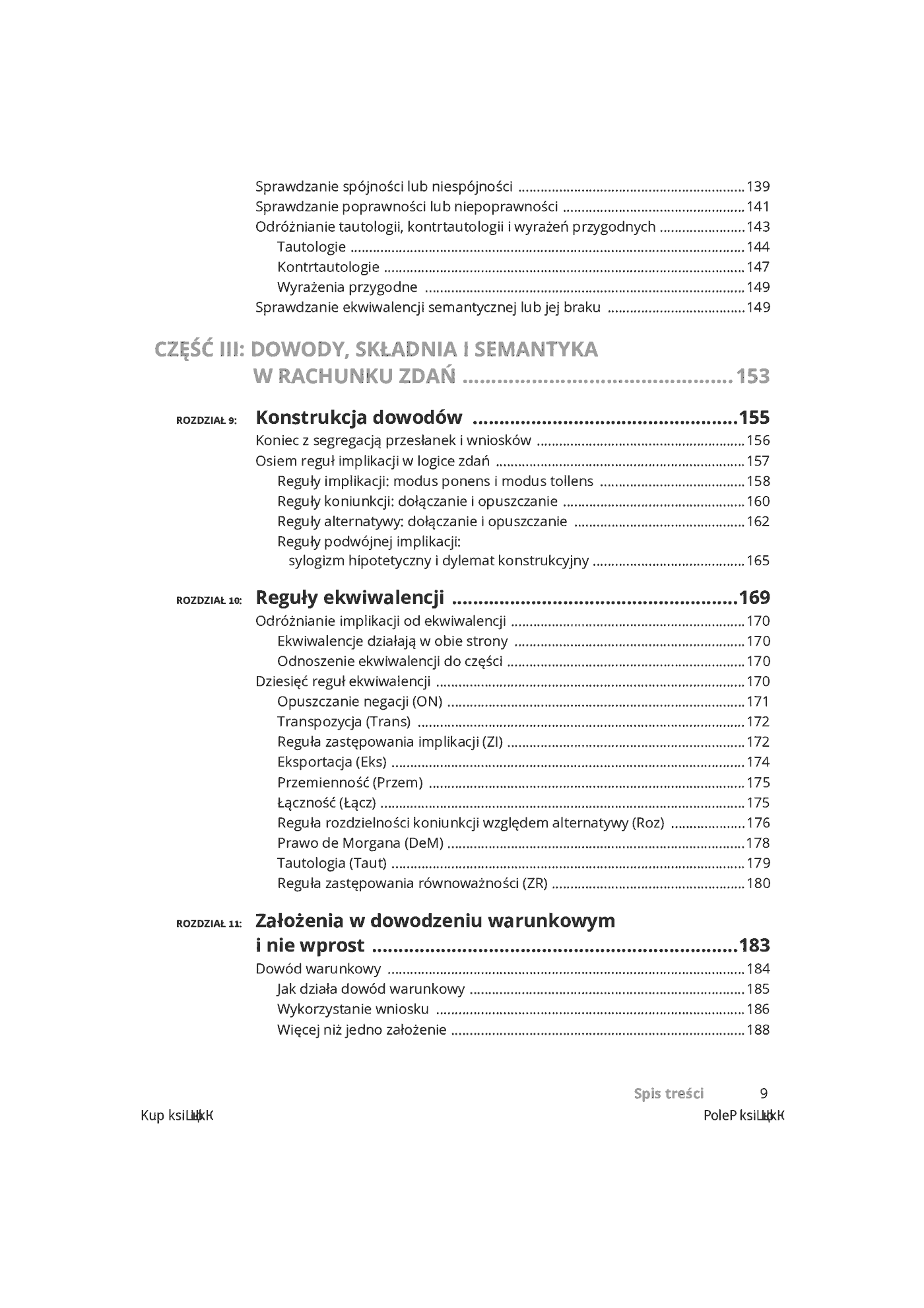 Fragment „Logika dla bystrzaków” — strona 7 z 30