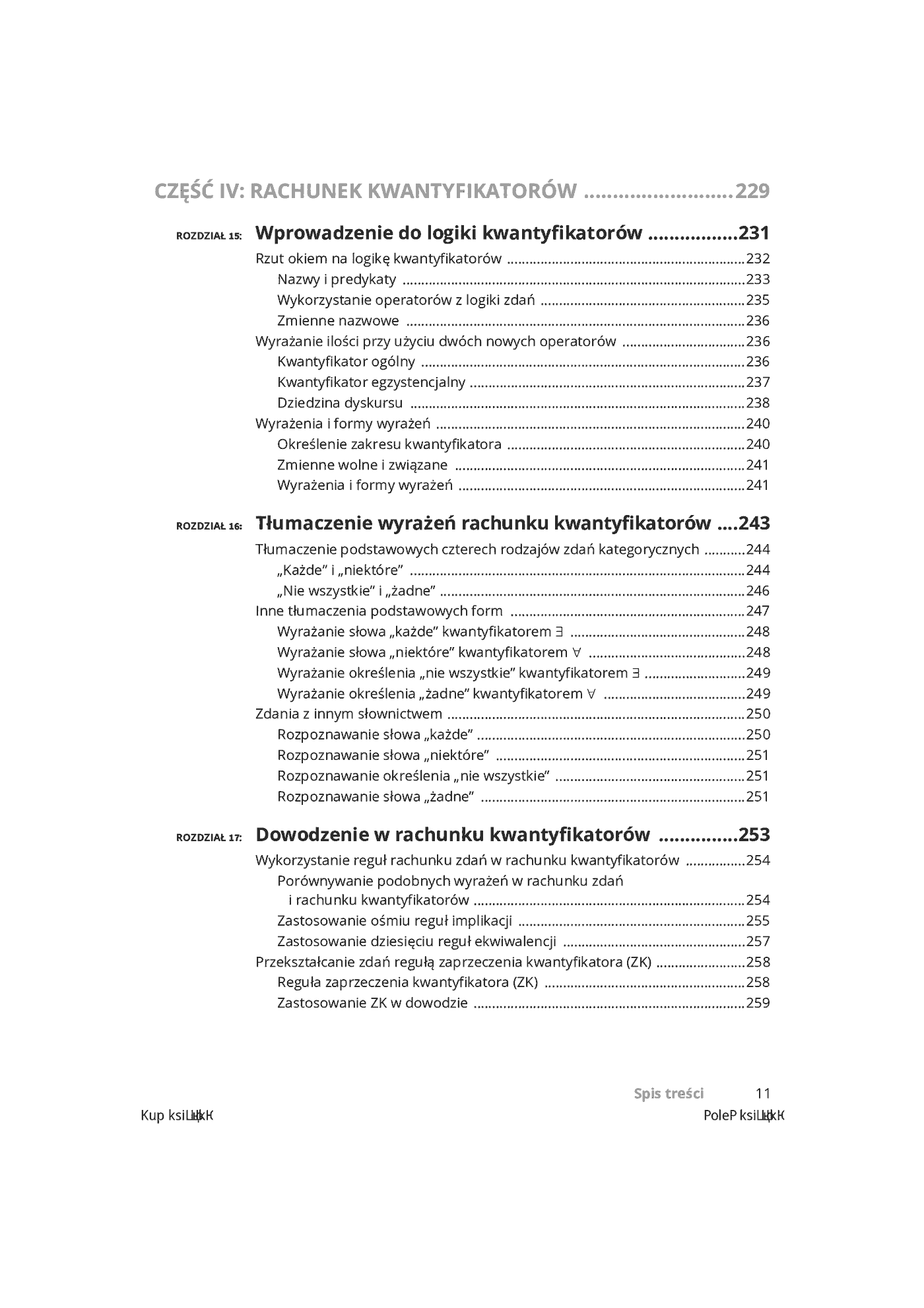 Fragment „Logika dla bystrzaków” — strona 9 z 30