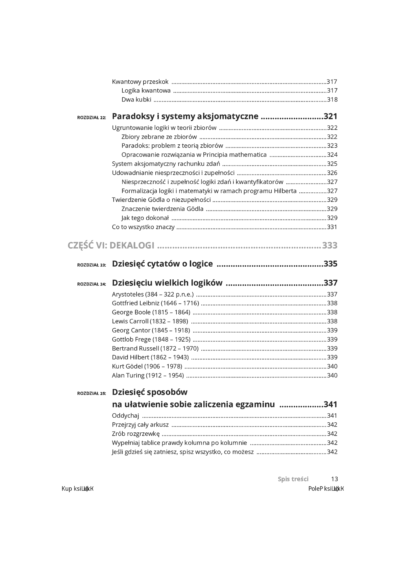 Fragment „Logika dla bystrzaków” — strona 11 z 30