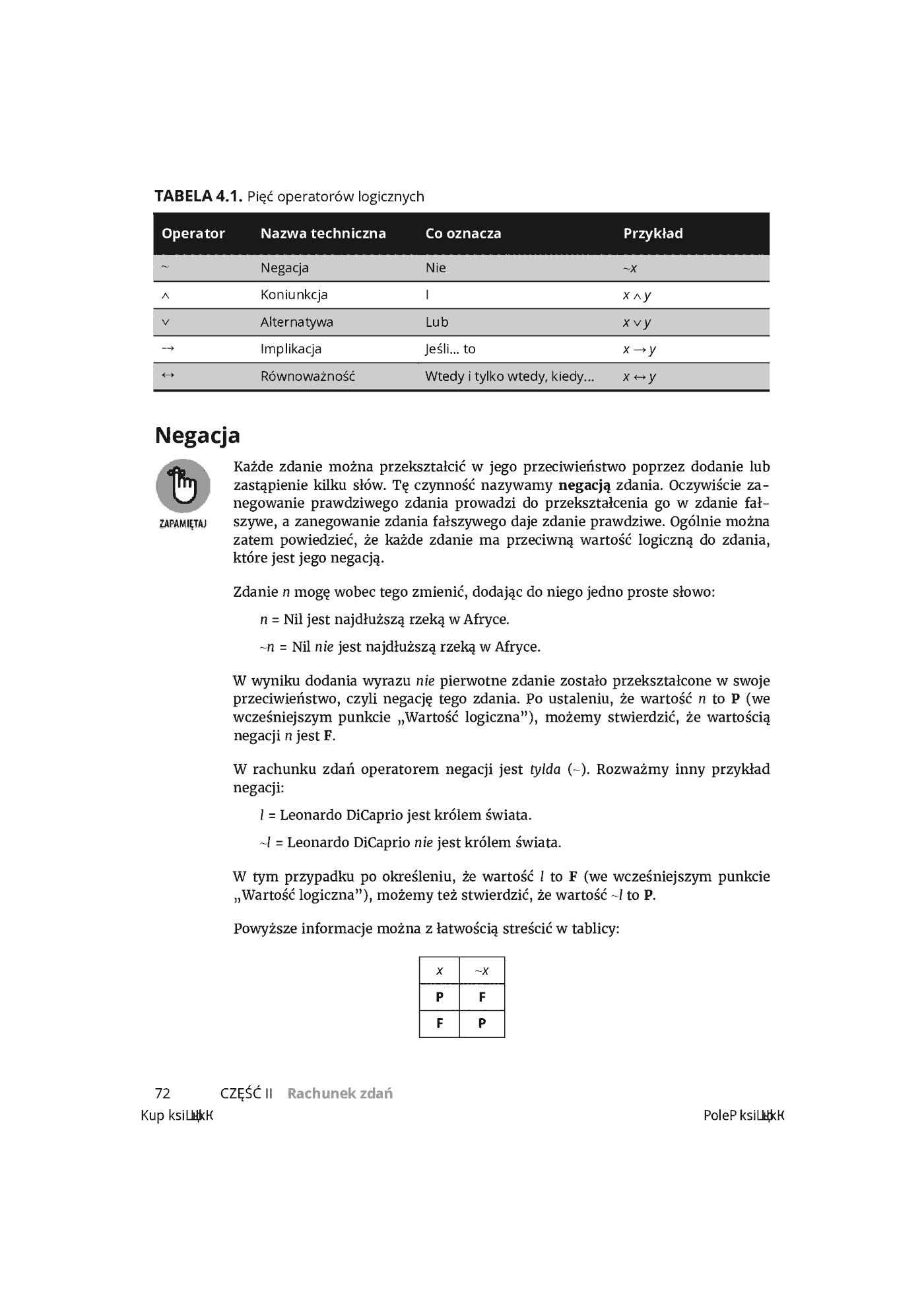 Fragment „Logika dla bystrzaków” — strona 16 z 30