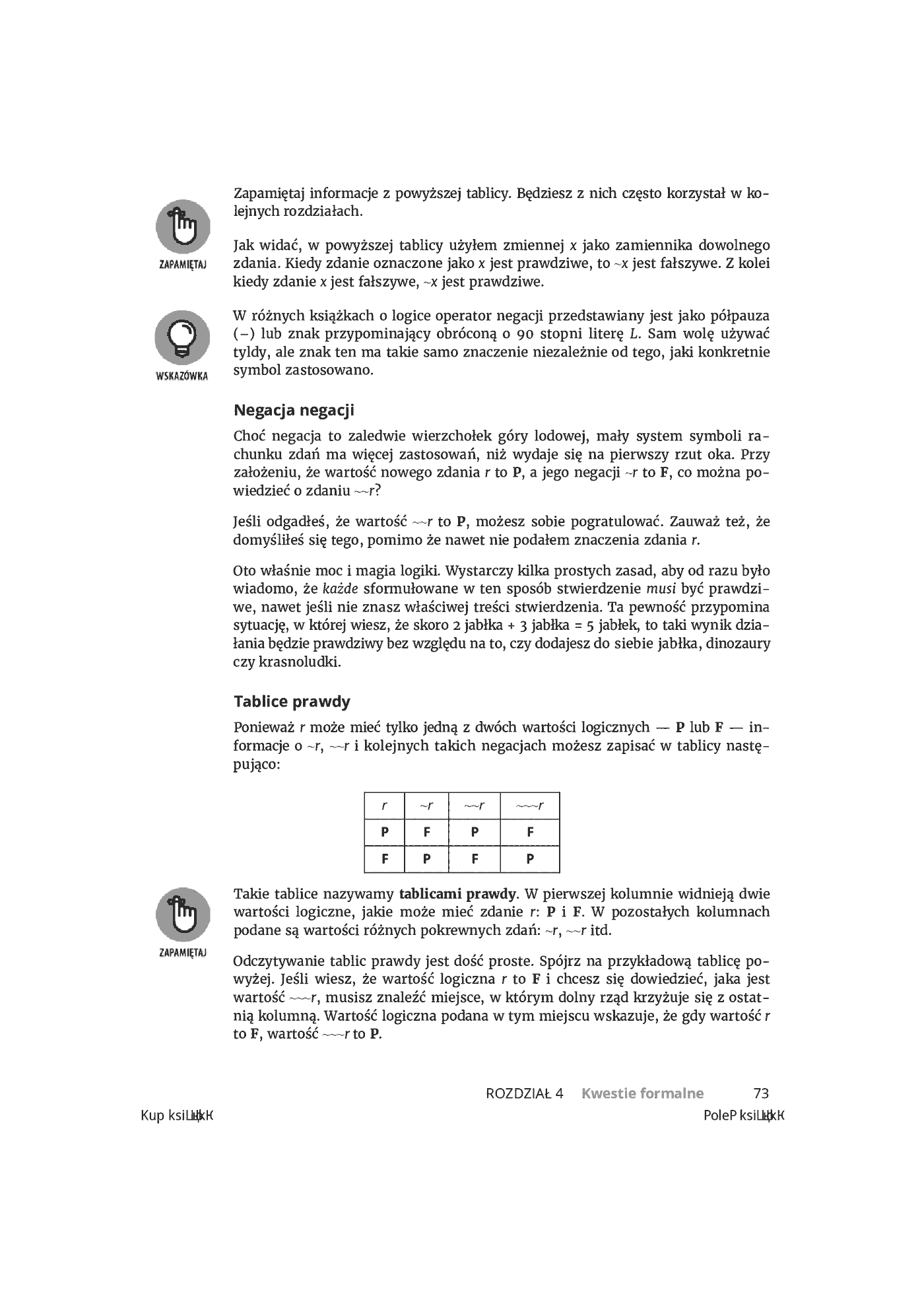 Fragment „Logika dla bystrzaków” — strona 17 z 30
