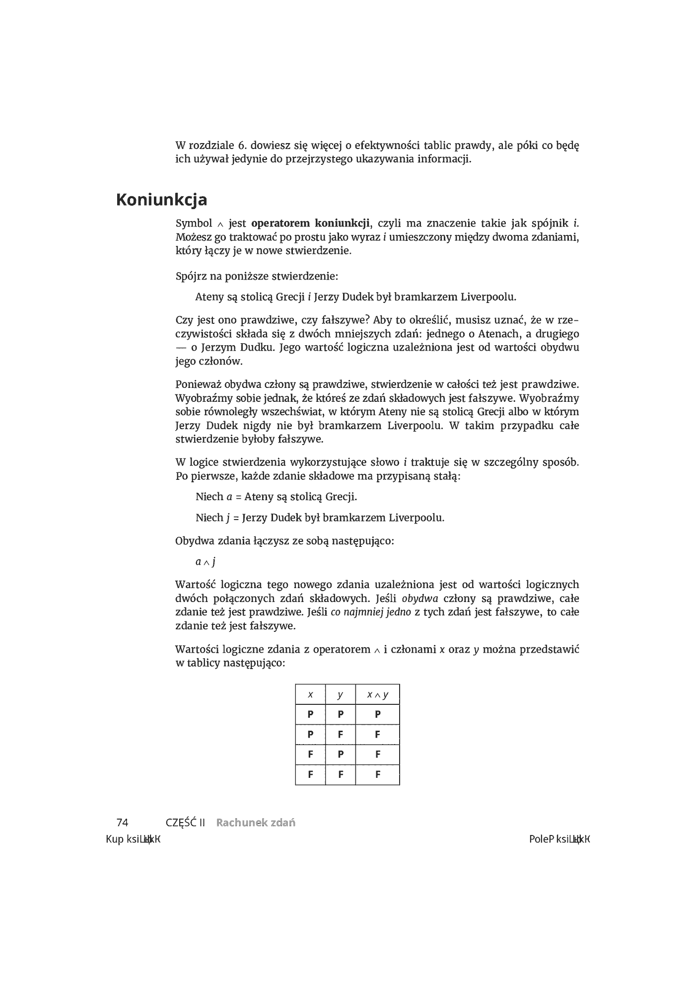 Fragment „Logika dla bystrzaków” — strona 18 z 30
