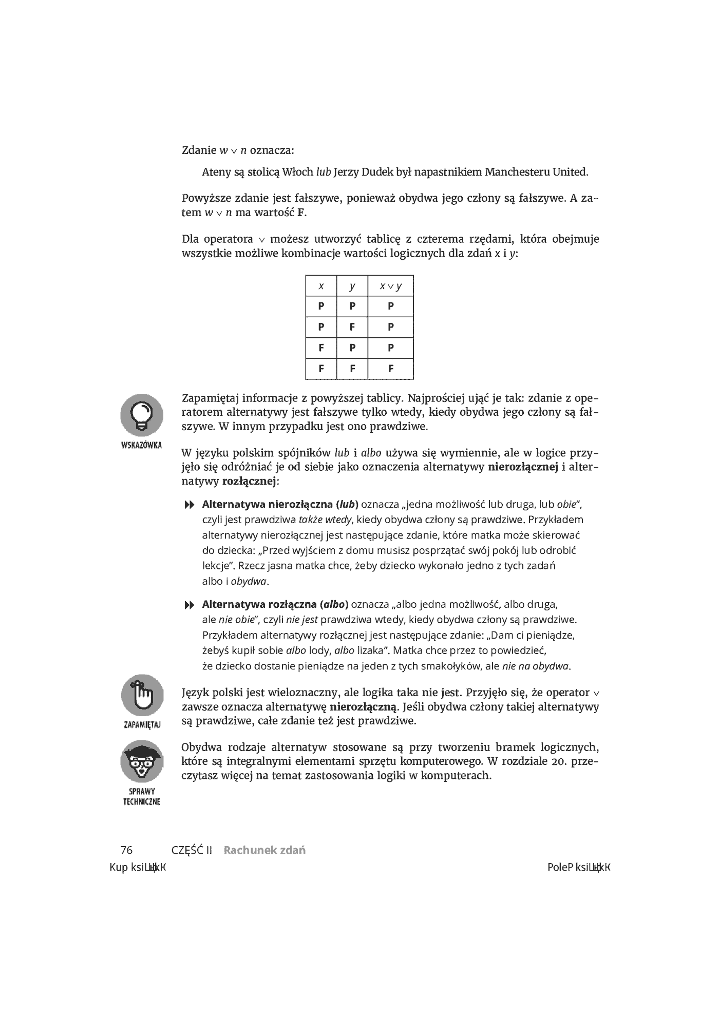 Fragment „Logika dla bystrzaków” — strona 20 z 30