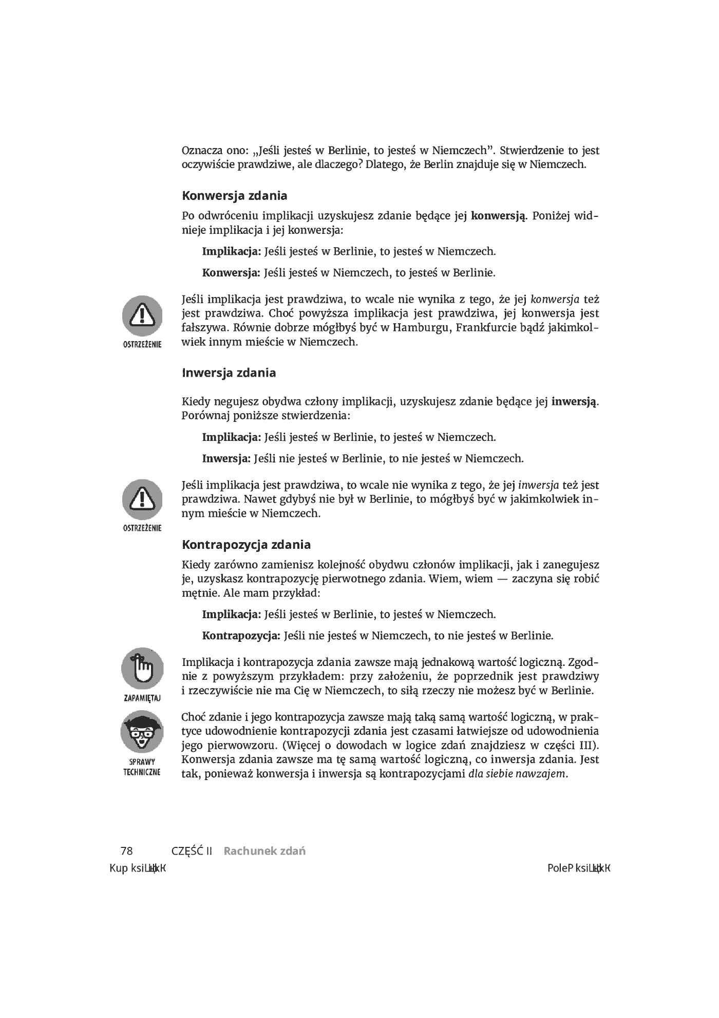 Fragment „Logika dla bystrzaków” — strona 22 z 30