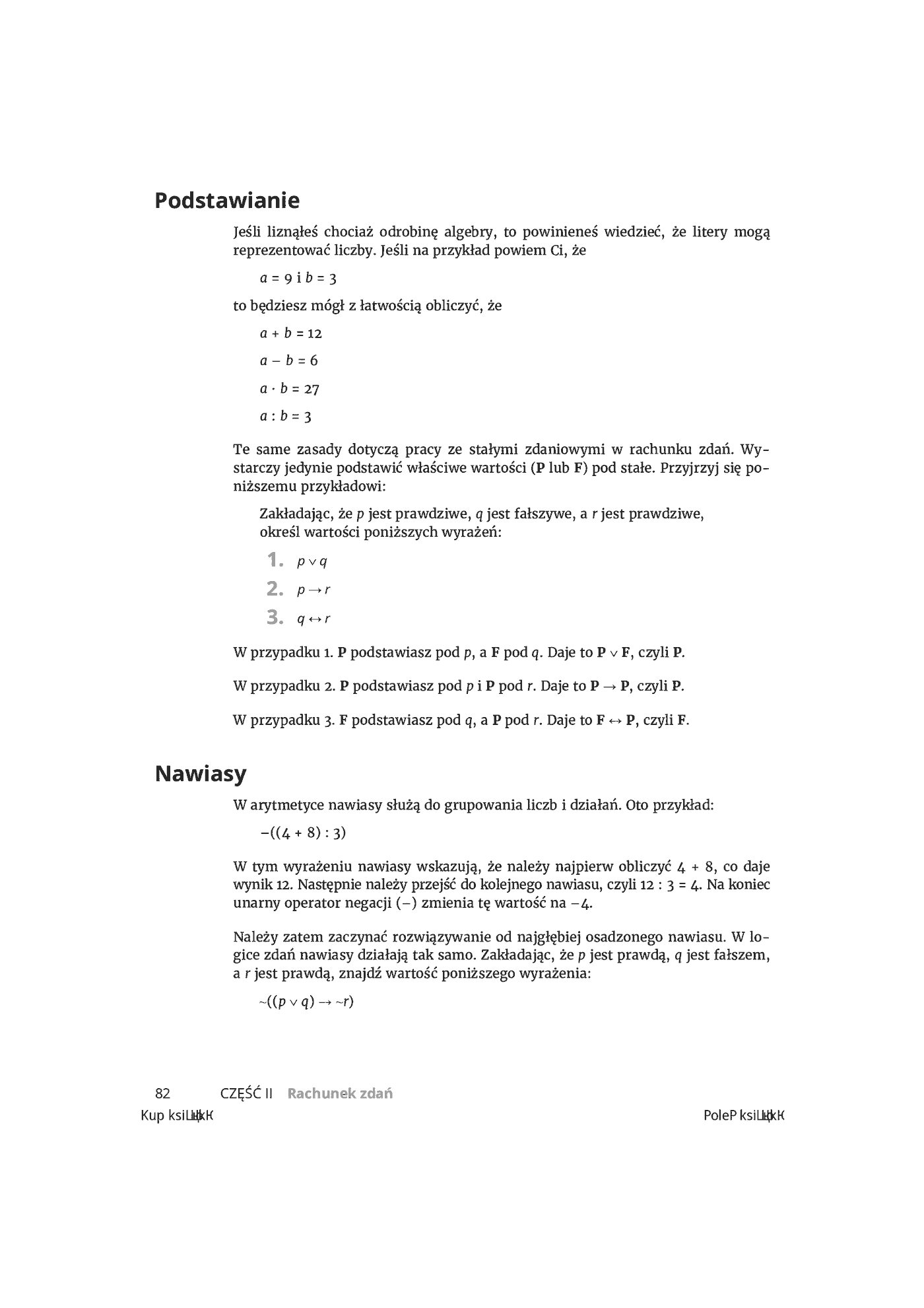 Fragment „Logika dla bystrzaków” — strona 26 z 30