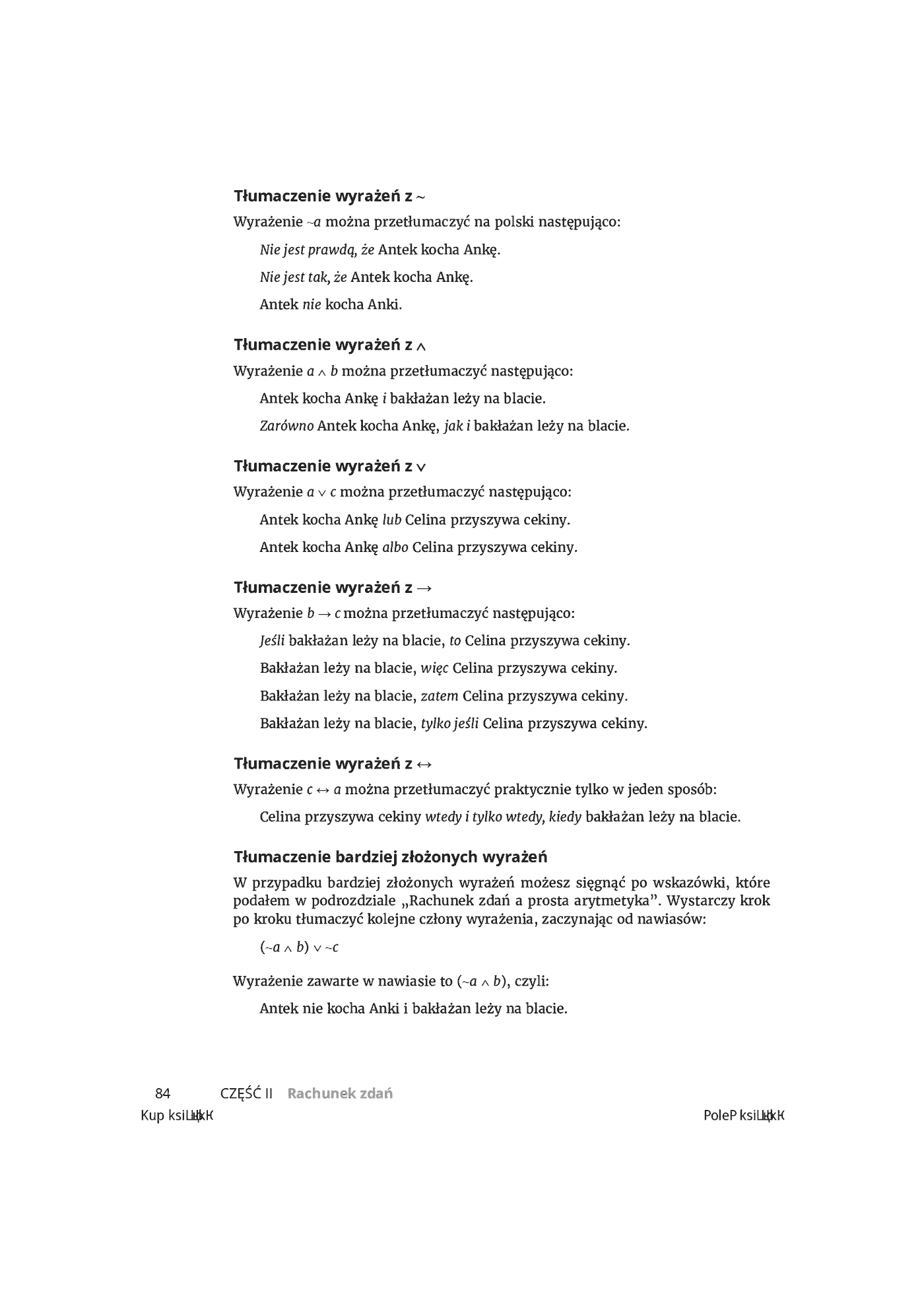 Fragment „Logika dla bystrzaków” — strona 28 z 30