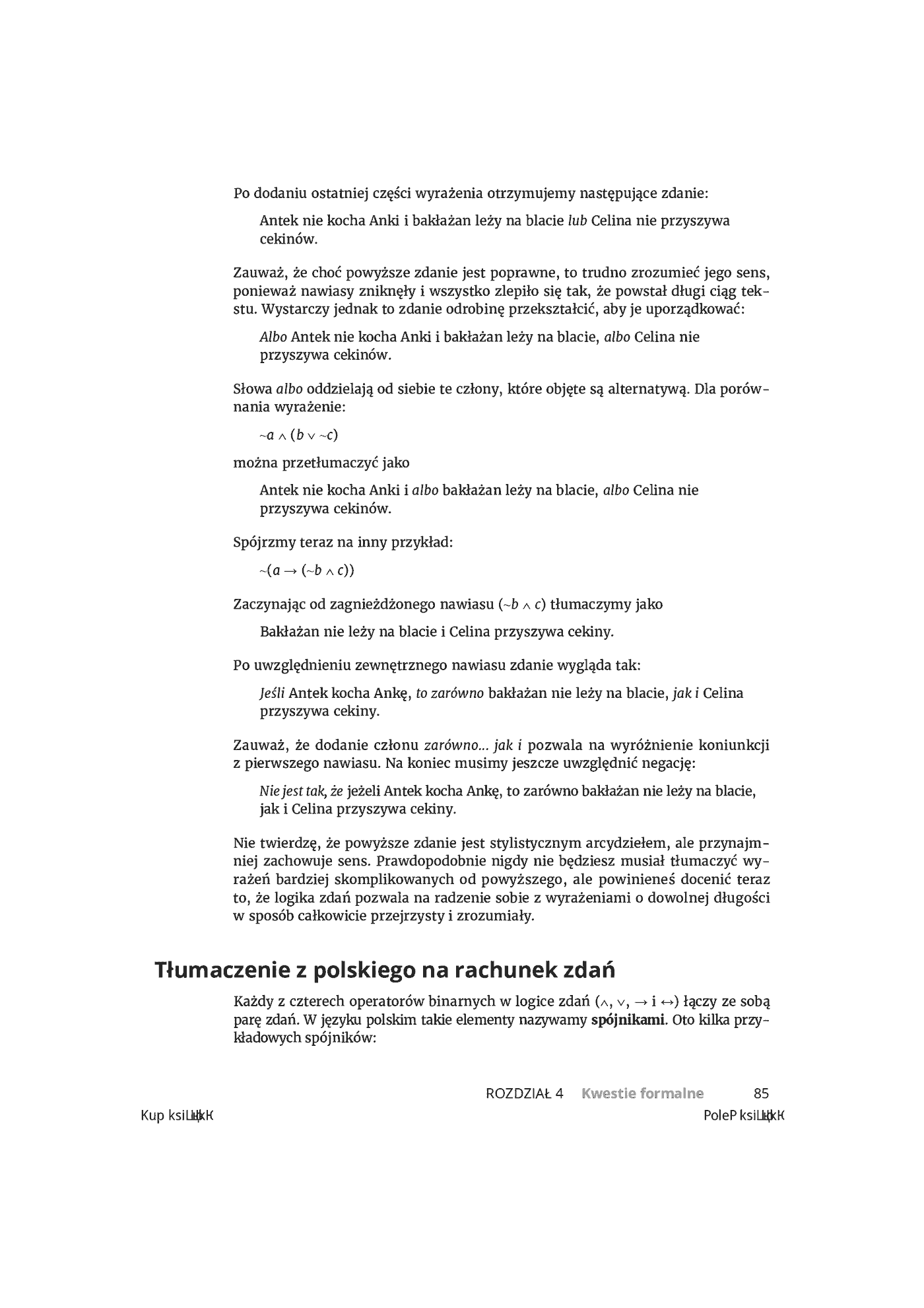 Fragment „Logika dla bystrzaków” — strona 29 z 30