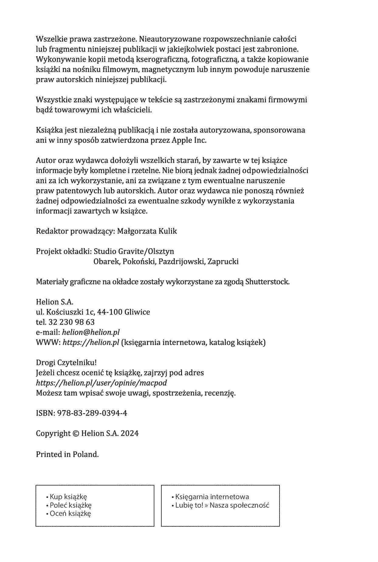 Fragment „MacPodręcznik. Odkryj moc możliwości macOS” — strona 2 z 30