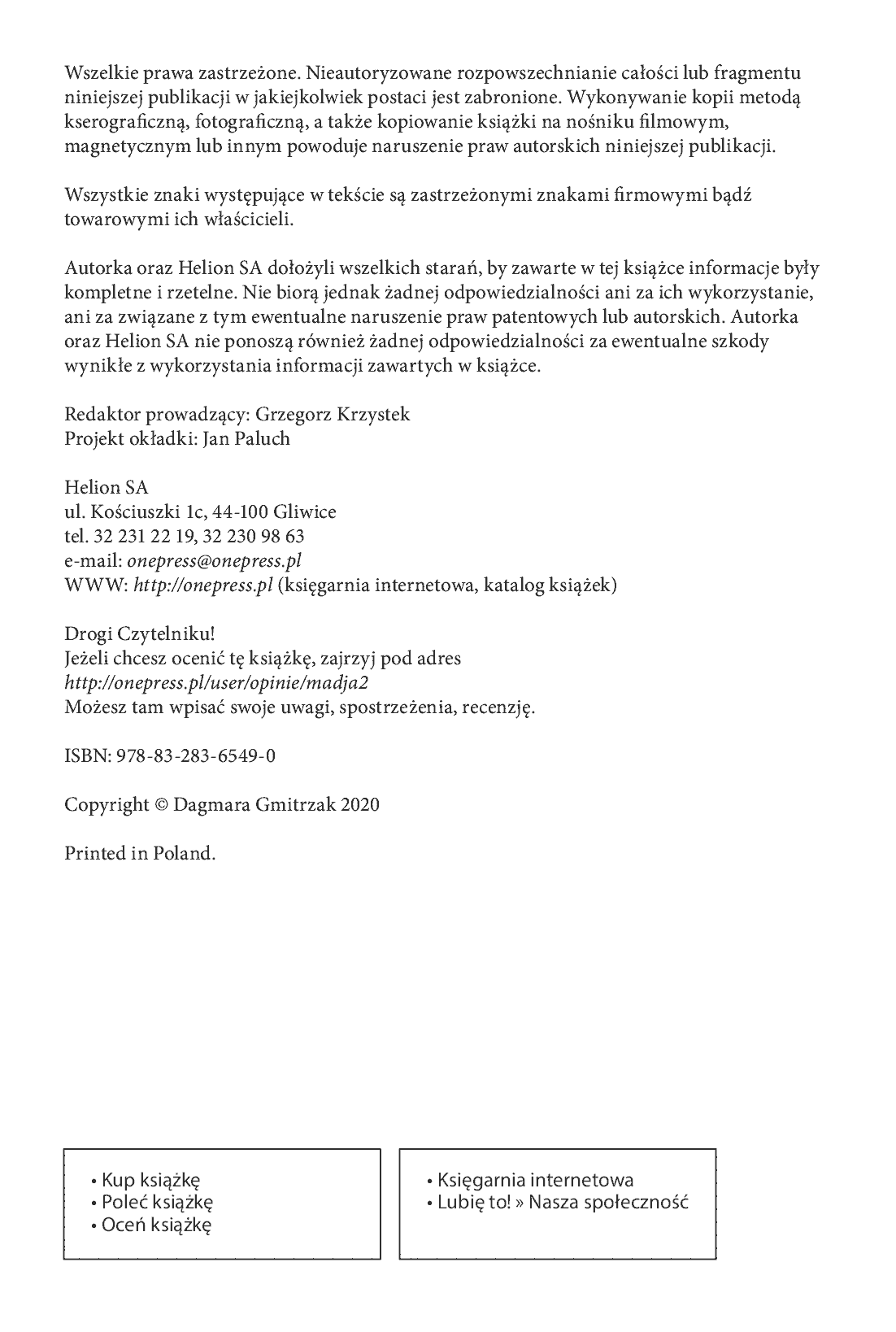 Fragment „Trening Jaguara. Obudź w sobie pewność siebie i osiągaj zamierzone cele. Wydanie II rozszerzone” — strona 2 z 26