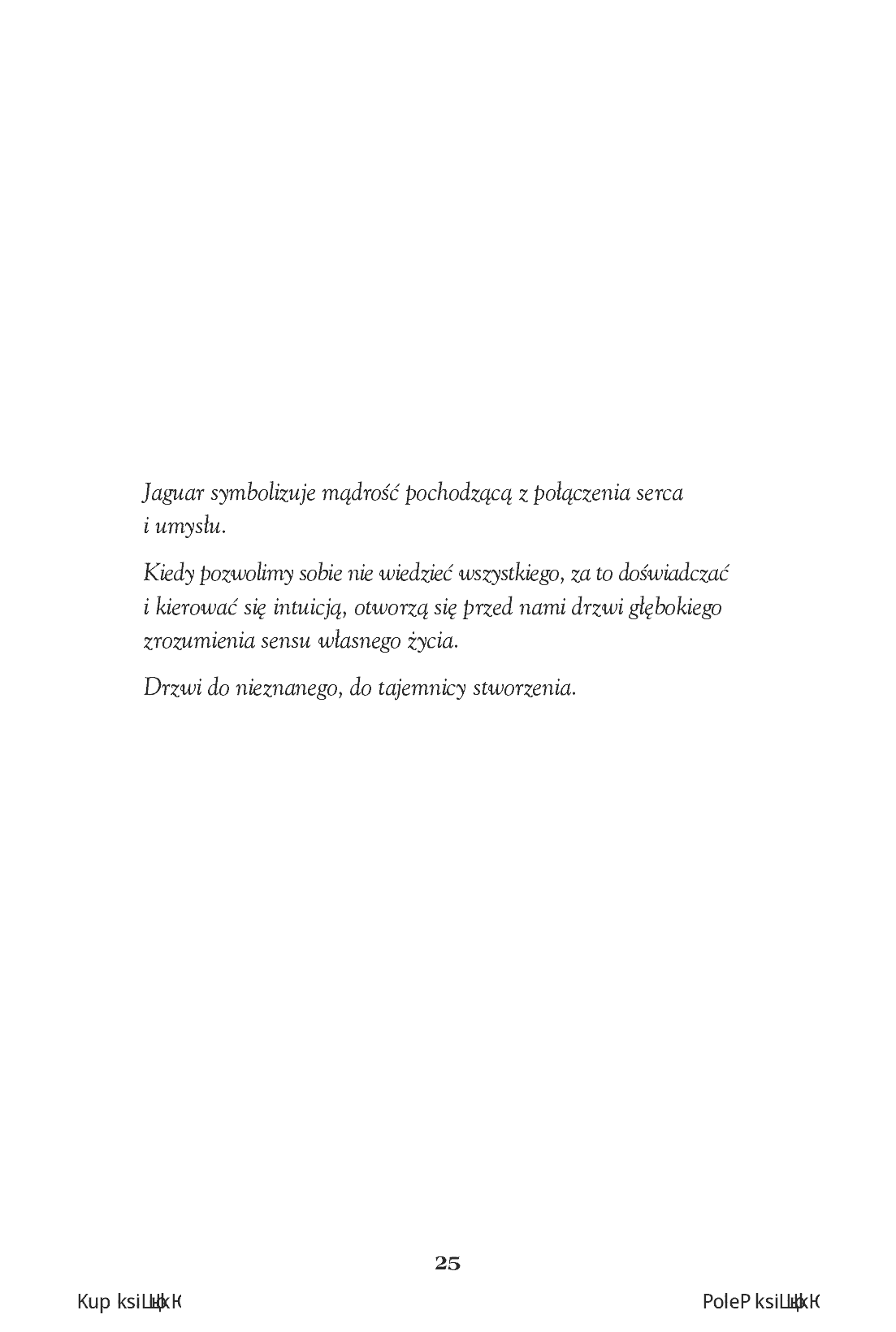 Fragment „Trening Jaguara. Obudź w sobie pewność siebie i osiągaj zamierzone cele. Wydanie II rozszerzone” — strona 9 z 26