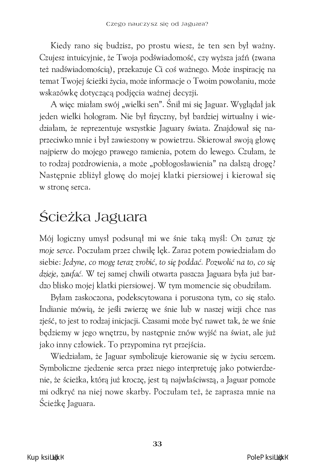 Fragment „Trening Jaguara. Obudź w sobie pewność siebie i osiągaj zamierzone cele. Wydanie II rozszerzone” — strona 17 z 26
