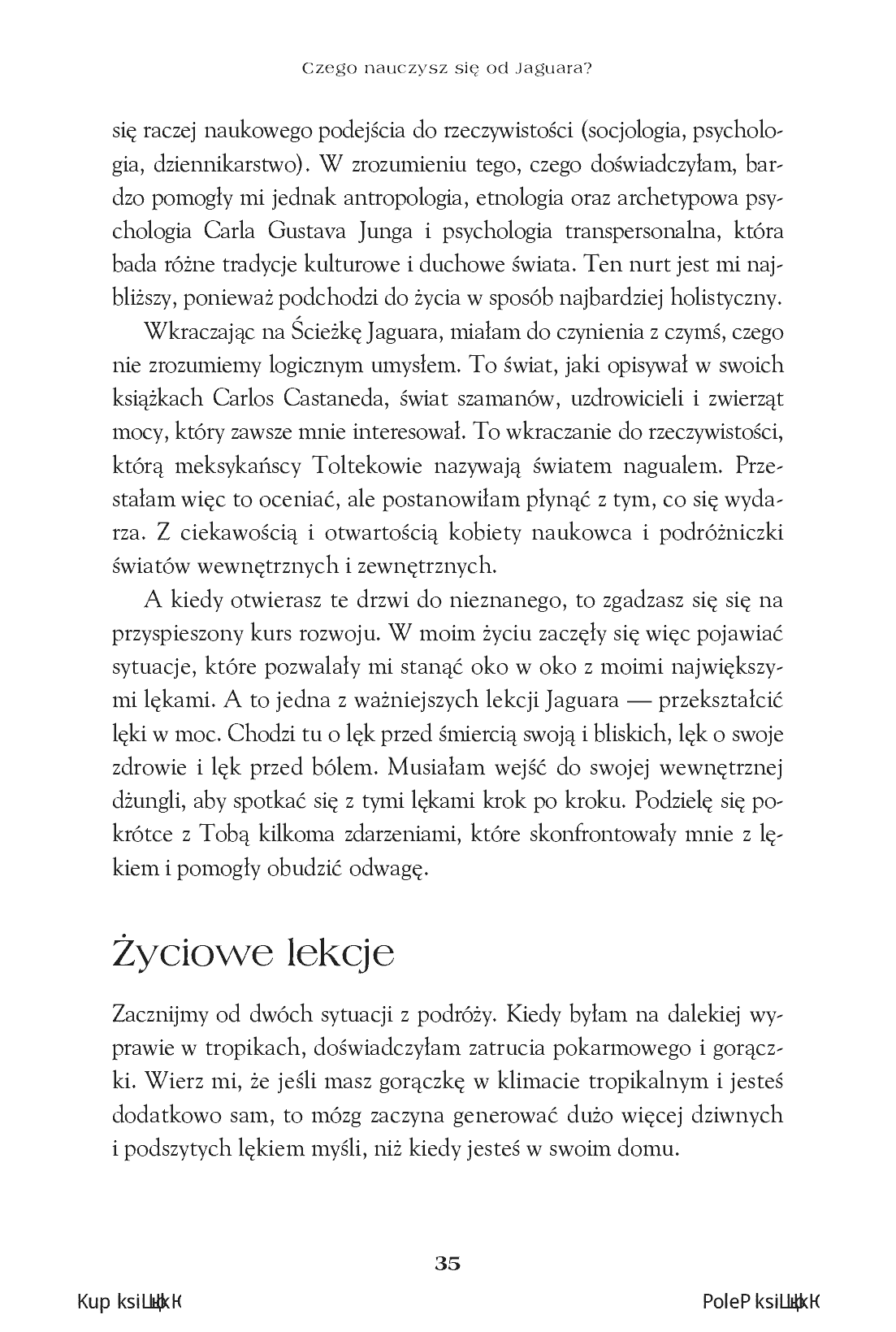 Fragment „Trening Jaguara. Obudź w sobie pewność siebie i osiągaj zamierzone cele. Wydanie II rozszerzone” — strona 19 z 26