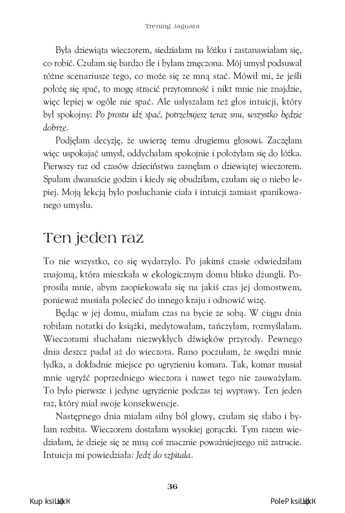 Fragment „Trening Jaguara. Obudź w sobie pewność siebie i osiągaj zamierzone cele. Wydanie II rozszerzone” — strona 20 z 26