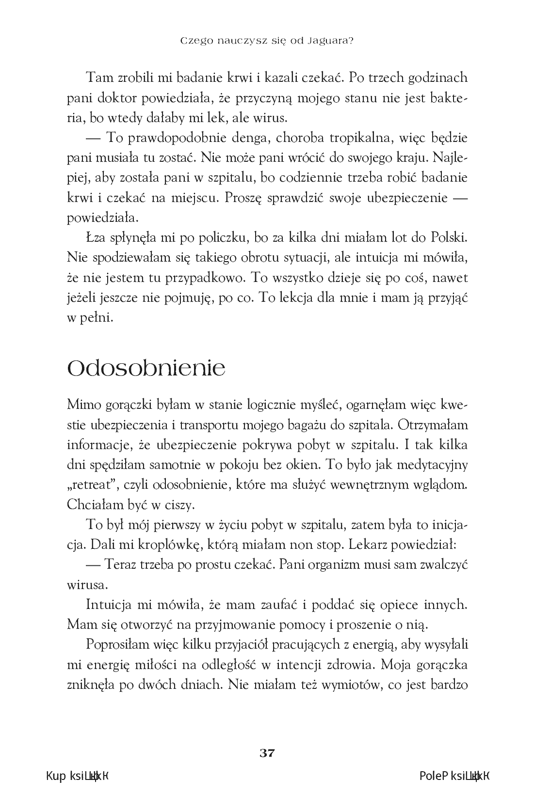 Fragment „Trening Jaguara. Obudź w sobie pewność siebie i osiągaj zamierzone cele. Wydanie II rozszerzone” — strona 21 z 26