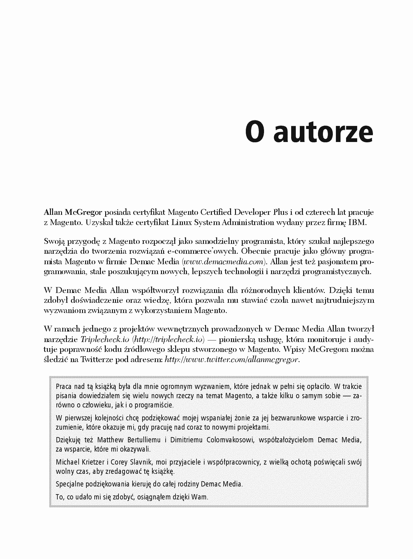 Fragment „Magento. Przewodnik dla programistów PHP” — strona 7 z 30