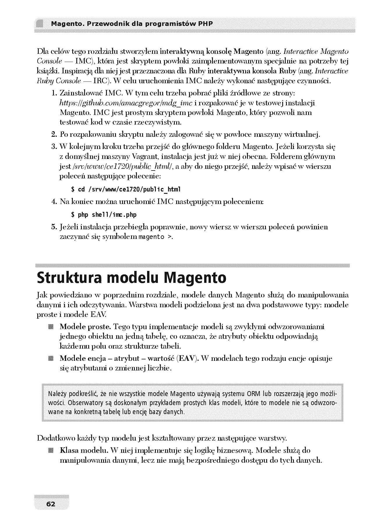 Fragment „Magento. Przewodnik dla programistów PHP” — strona 10 z 30