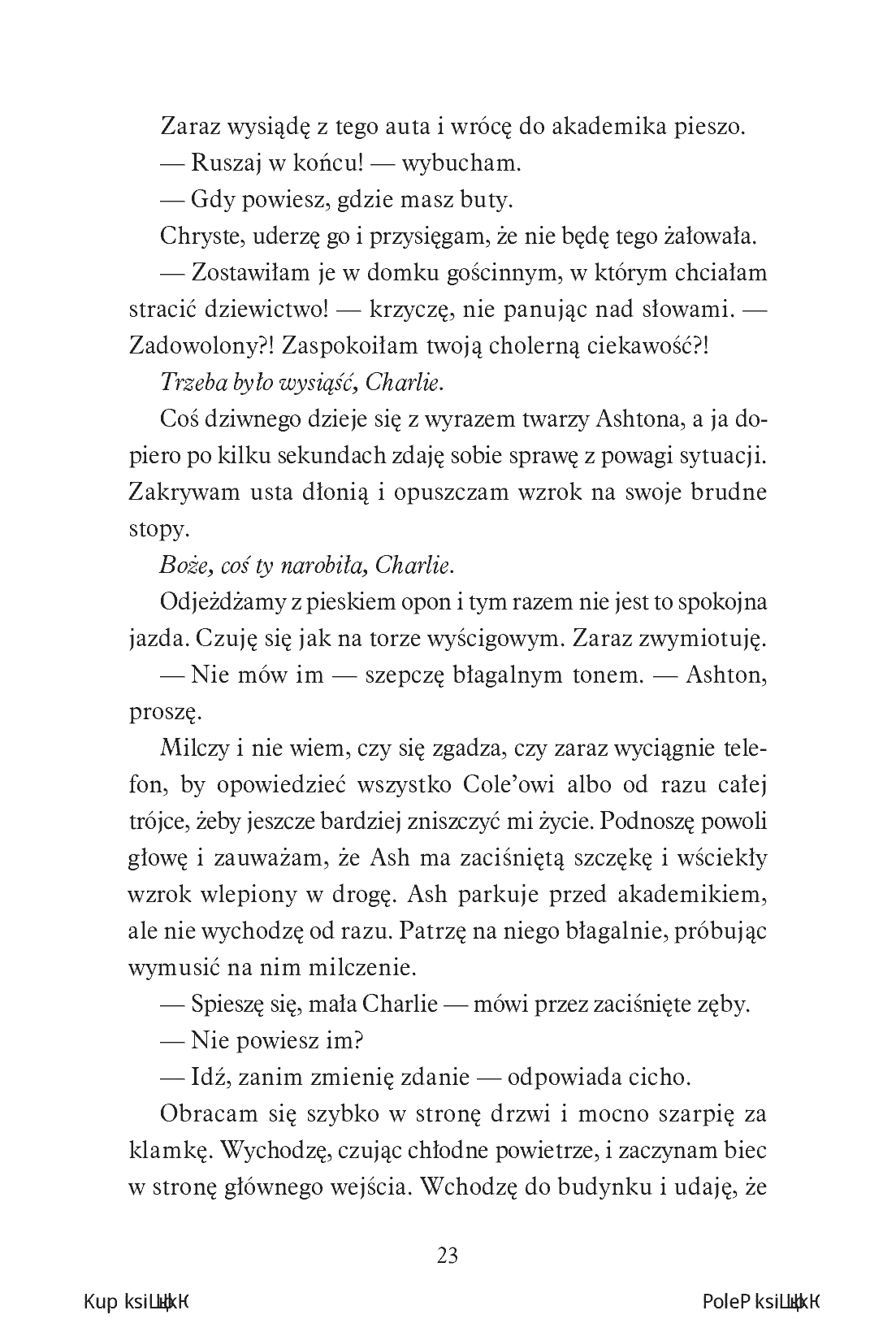 Fragment „Mała Charlie” — strona 23 z 30