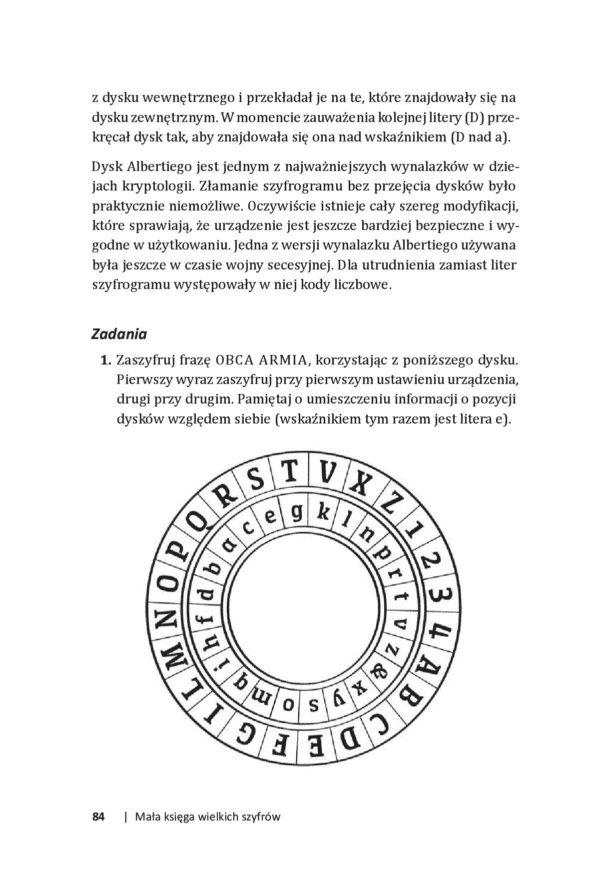 Fragment „Mała księga wielkich szyfrów” — strona 8 z 18