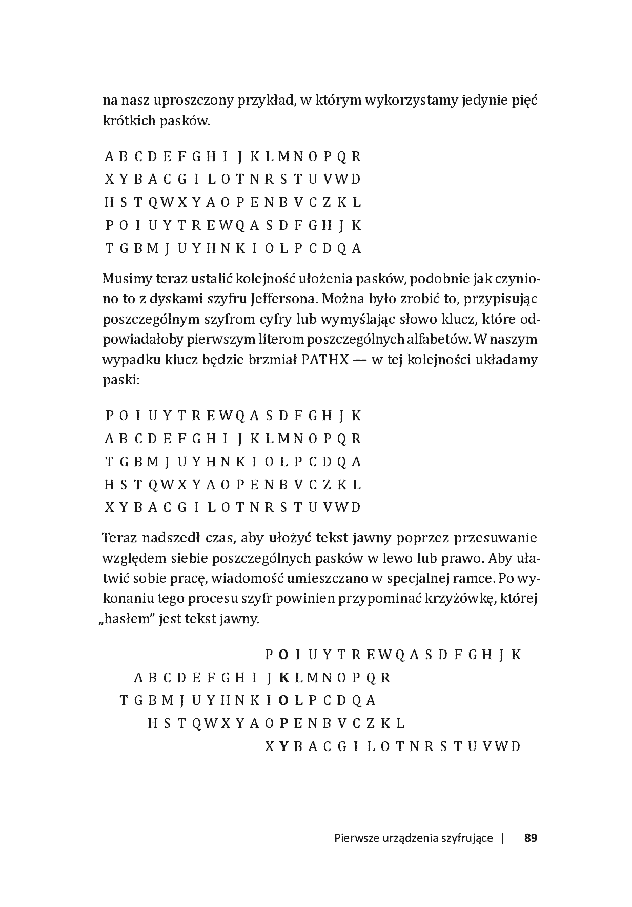 Fragment „Mała księga wielkich szyfrów” — strona 13 z 18