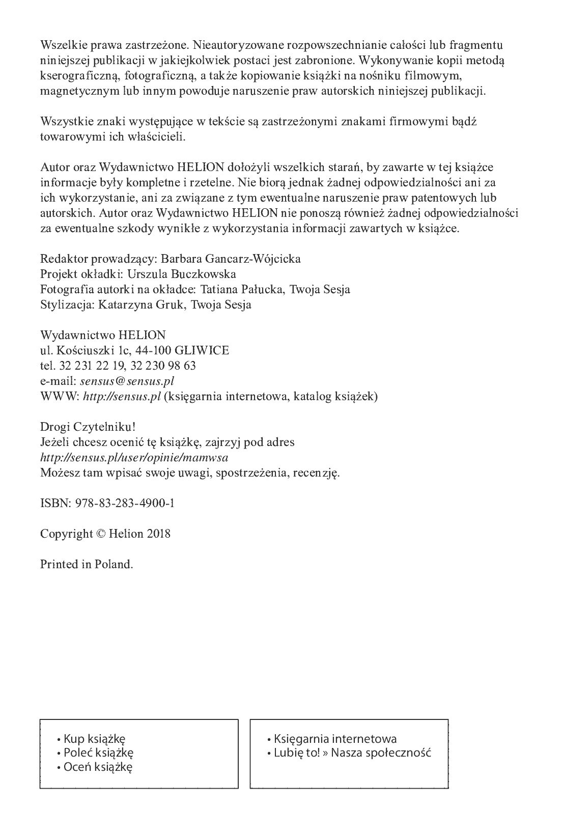Fragment „Mama w sam raz. Jak wrzucić na luz i być w końcu szczęśliwą mamą” — strona 2 z 14