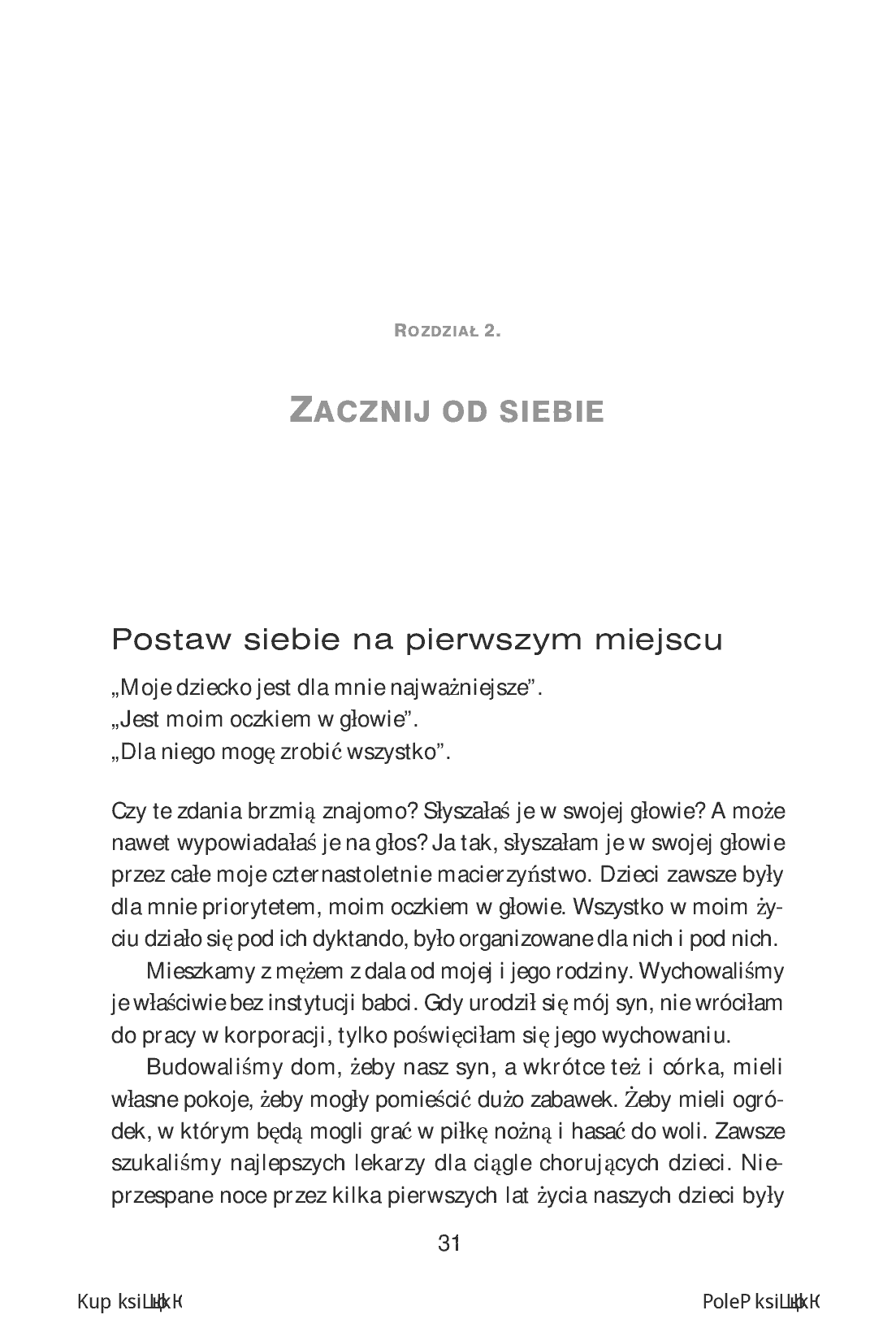 Fragment „Mama w sam raz. Jak wrzucić na luz i być w końcu szczęśliwą mamą” — strona 5 z 14