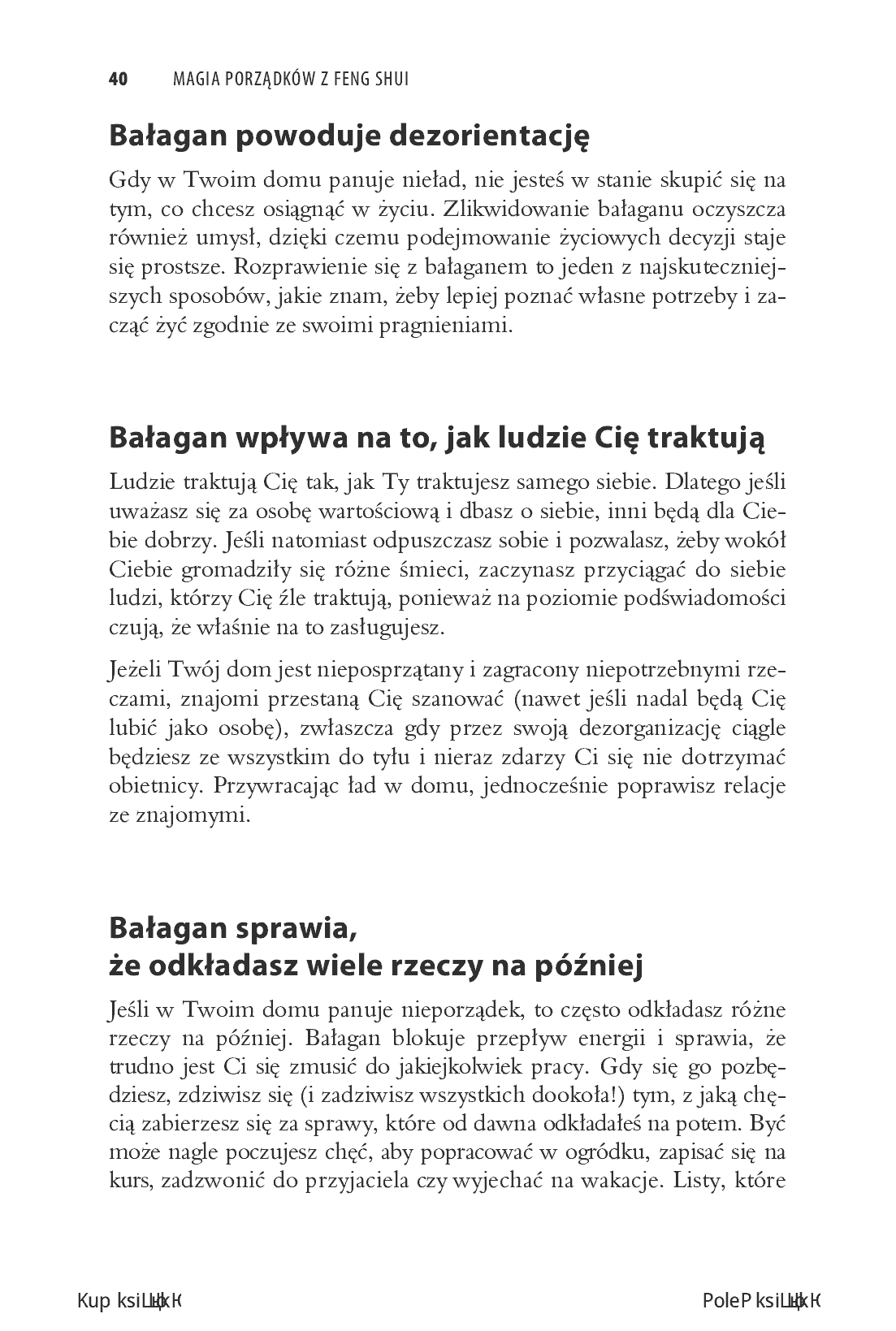 Fragment „Magia porządków z feng shui” — strona 14 z 24
