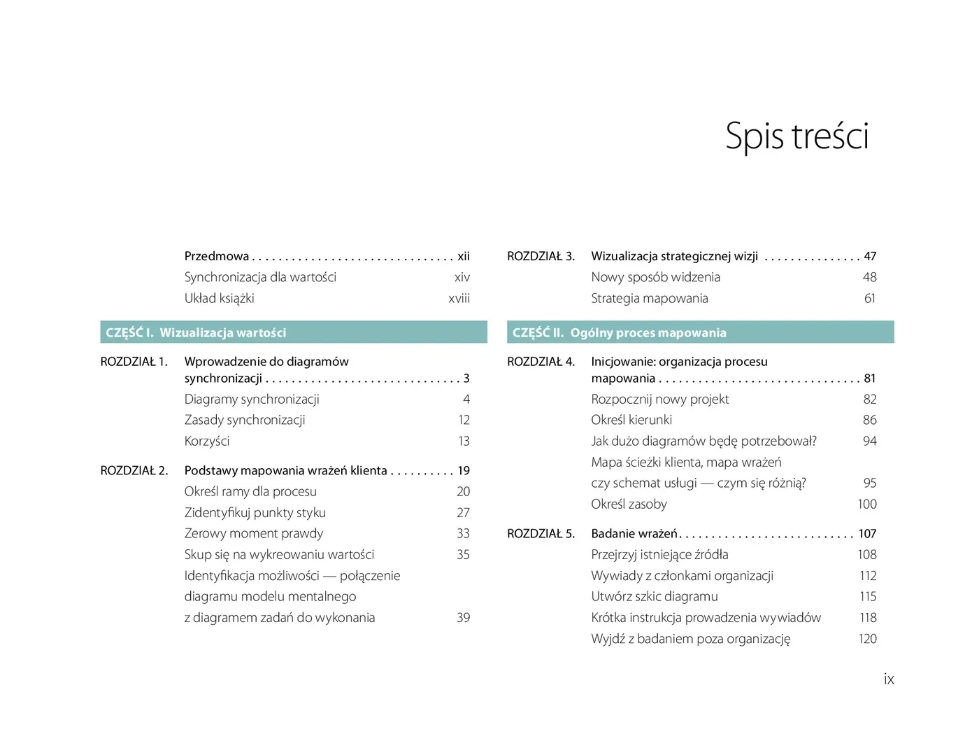 Fragment „Mapowanie wrażeń. Kreowanie wartości przy pomocy ścieżek klienta, schematów usług i diagramów” — strona 3 z 30