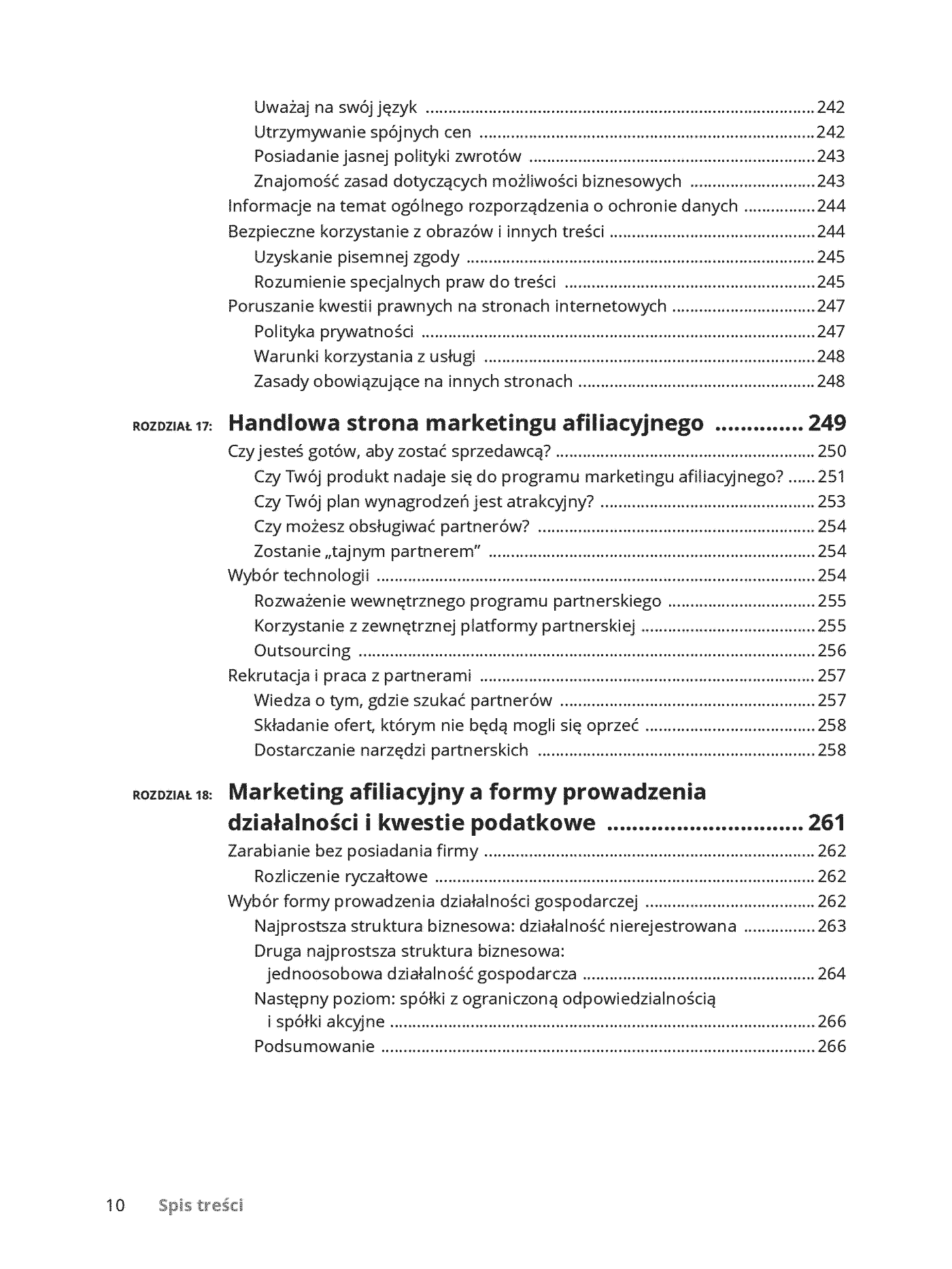Fragment „Marketing afiliacyjny dla bystrzaków” — strona 10 z 30