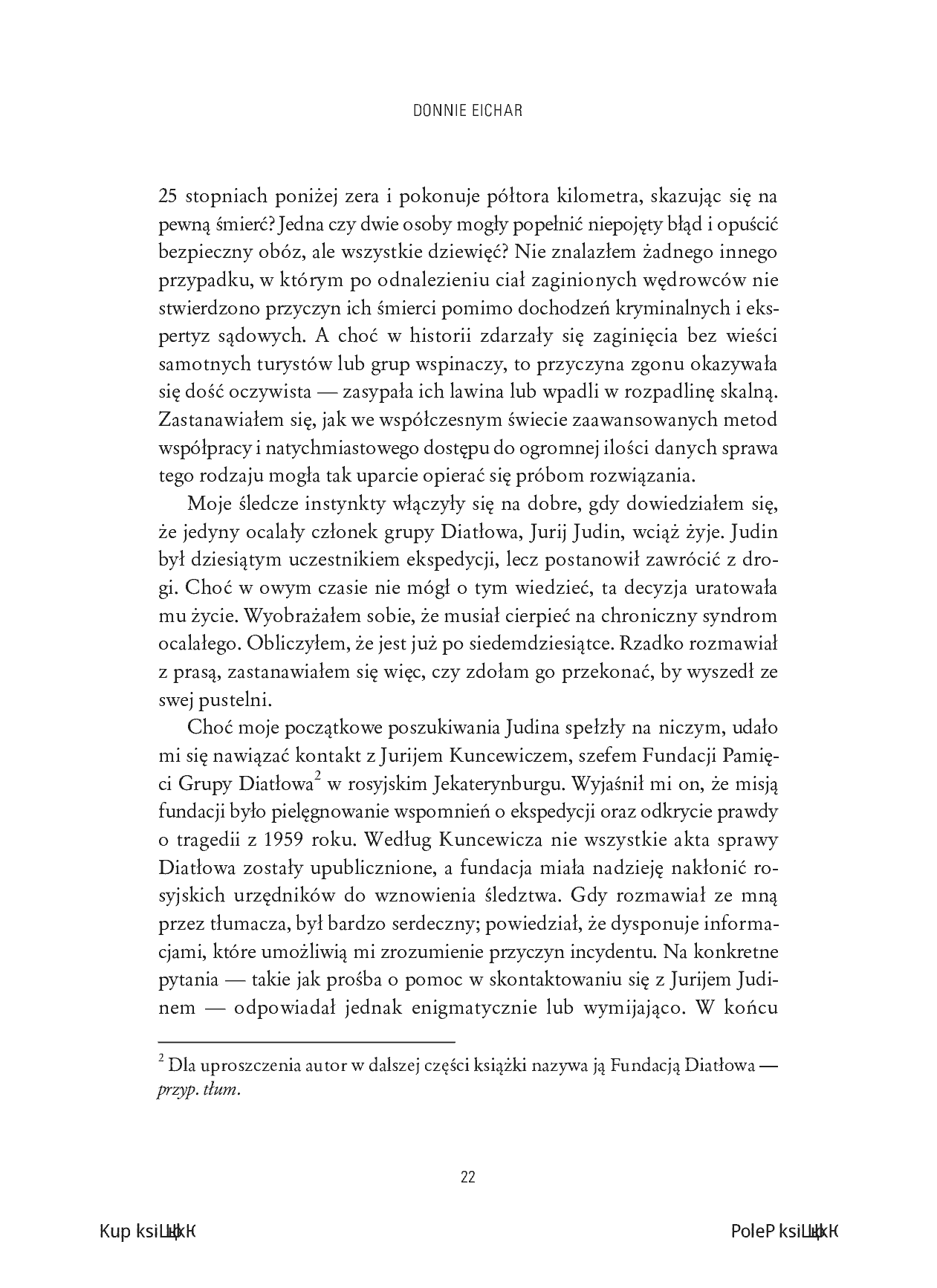 Fragment „Martwa góra. Historia tragedii na Przełęczy Diatłowa” — strona 10 z 14