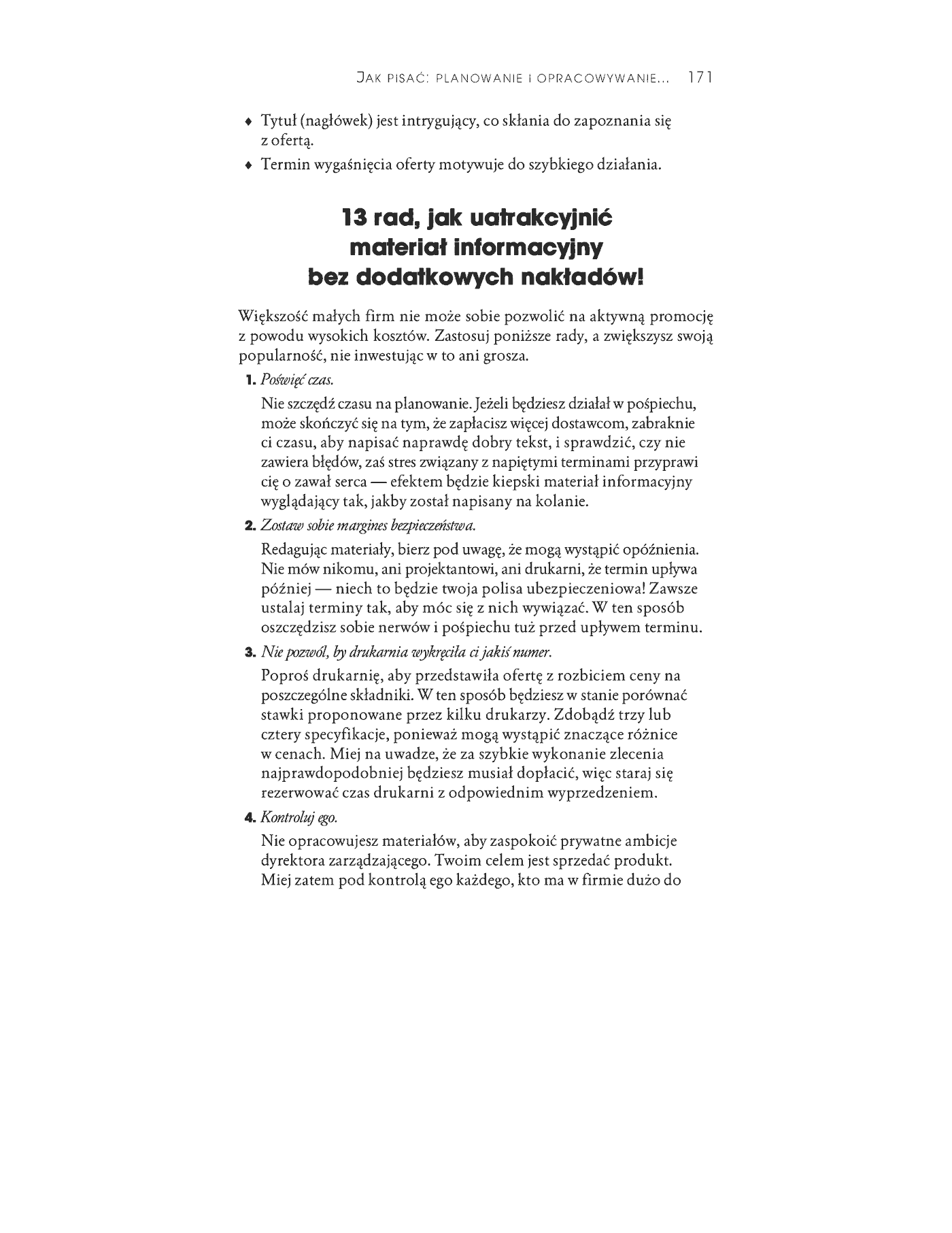 Fragment „Marketing i public relations w małej firmie” — strona 18 z 30