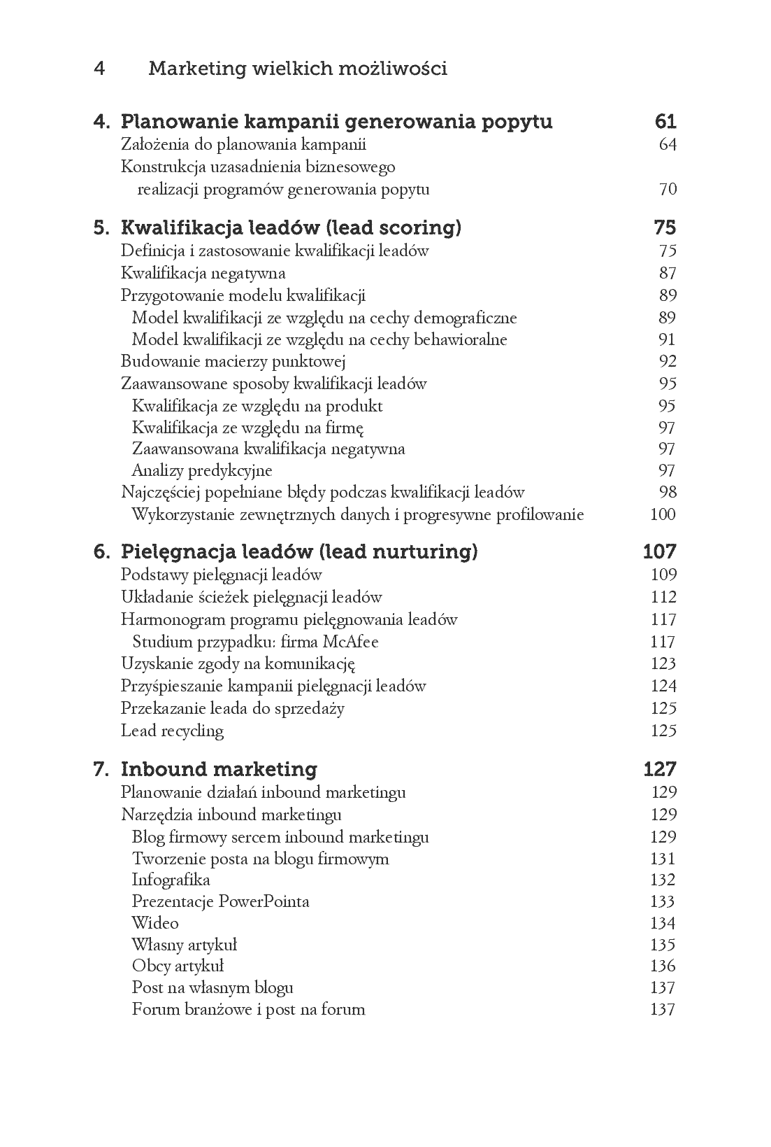 Fragment „Marketing wielkich możliwości. Jak sprzedawać więcej w szumie informacyjnym” — strona 4 z 14