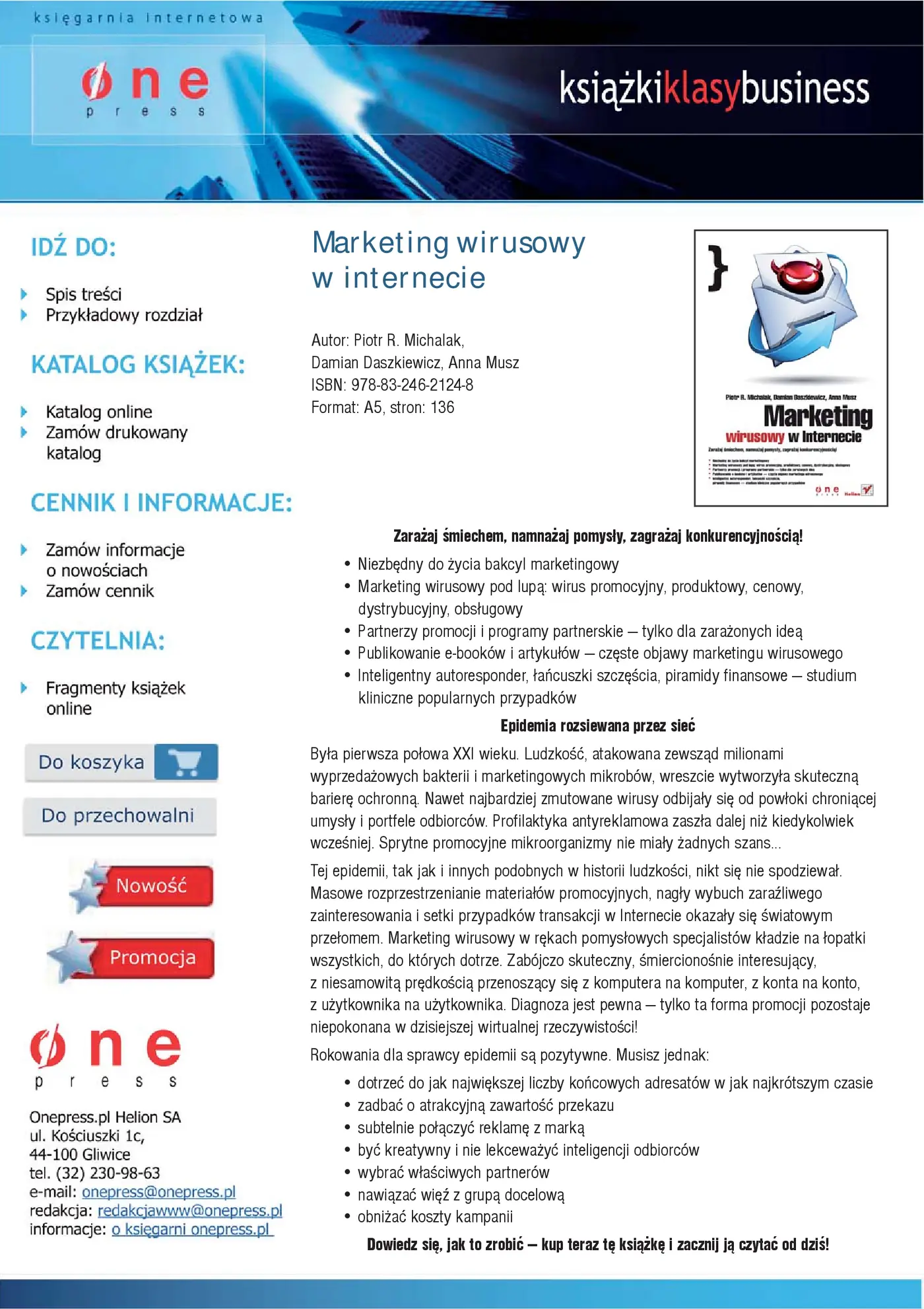 Fragment „Marketing wirusowy w internecie” — strona 1 z 16