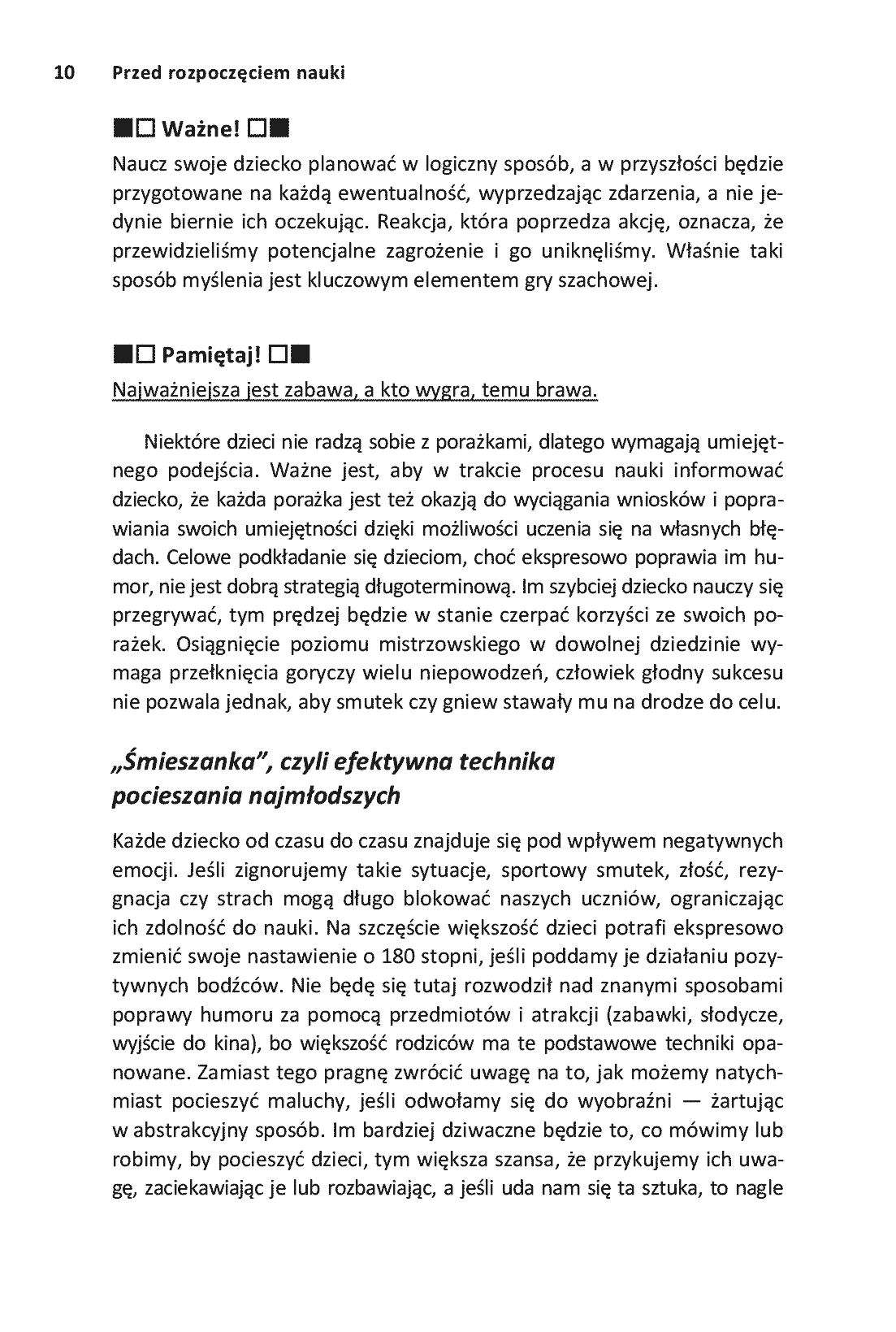 Fragment „Mały szachista. Wspólna nauka to dobra zabawa. Wydanie II rozszerzone” — strona 8 z 16