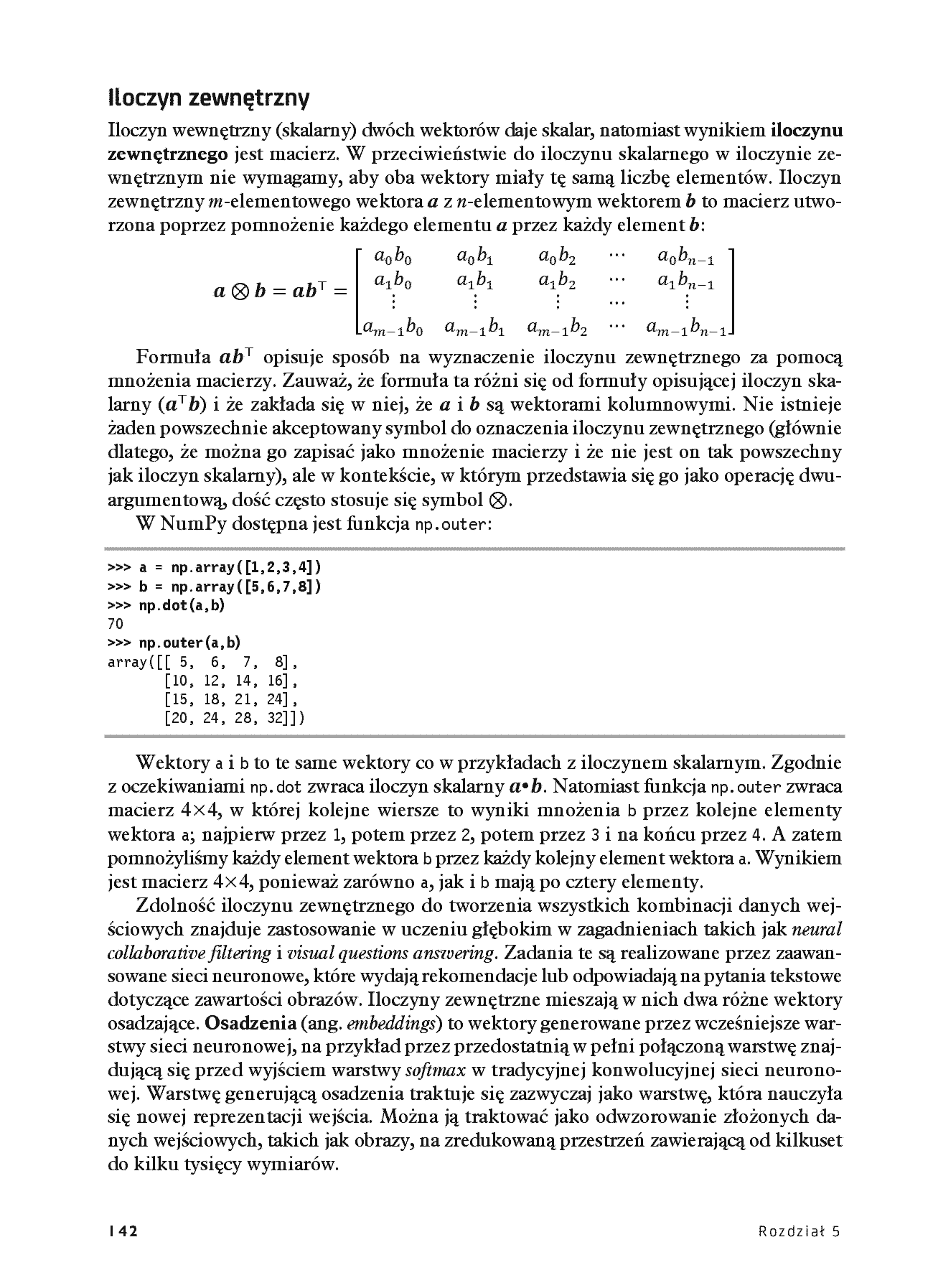 Fragment „Matematyka w deep learningu. Co musisz wiedzieć, aby zrozumieć sieci neuronowe” — strona 24 z 30