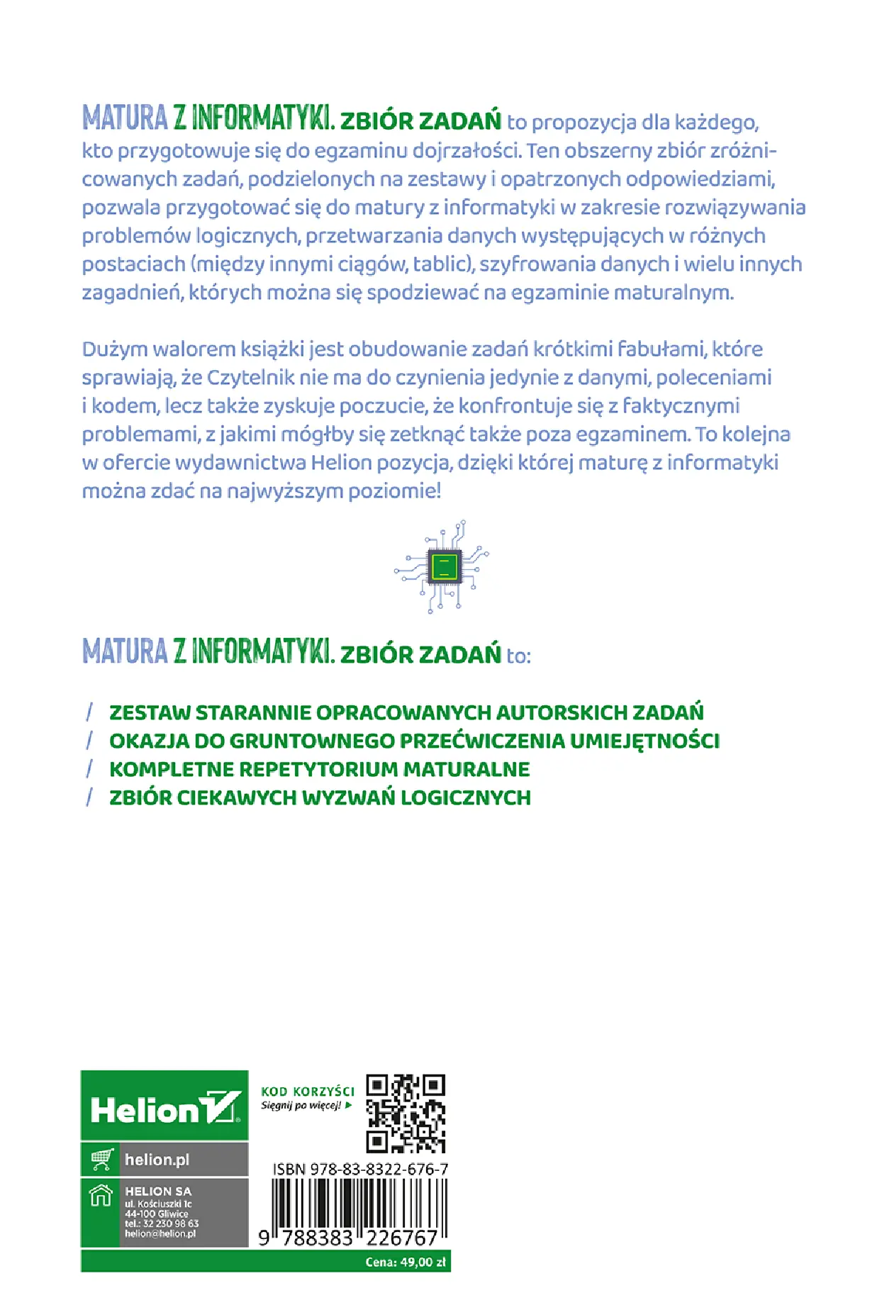 Fragment „Matura z informatyki. Zbiór zadań” — strona 12 z 12