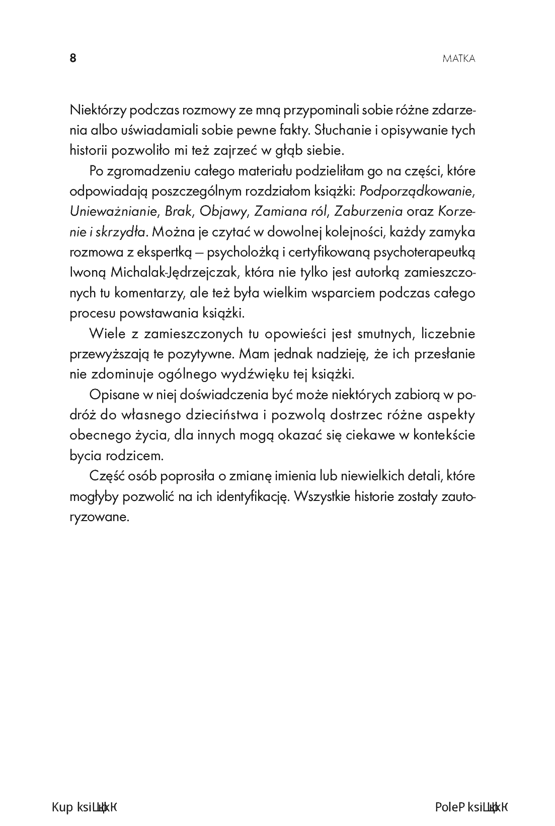 Fragment „Matka. O pierwszej, najważniejszej i nie zawsze łatwej relacji” — strona 6 z 18