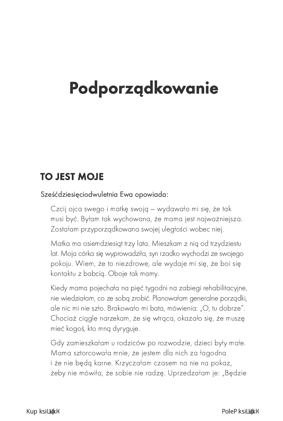 Fragment „Matka. O pierwszej, najważniejszej i nie zawsze łatwej relacji” — strona 7 z 18