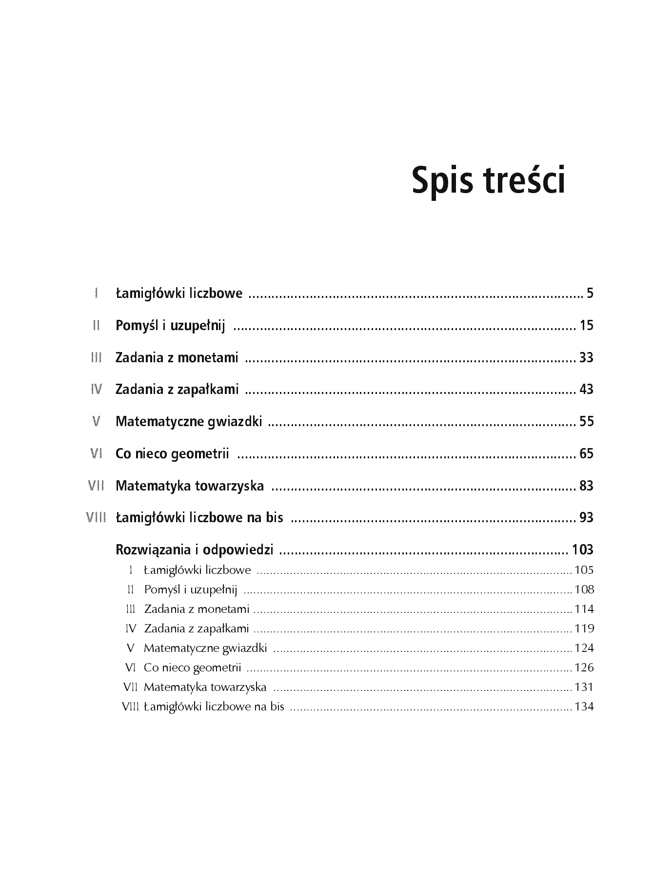 Fragment „Matematyczne łamańce. Wydanie II. Jeszcze więcej zagadek logicznych” — strona 3 z 10